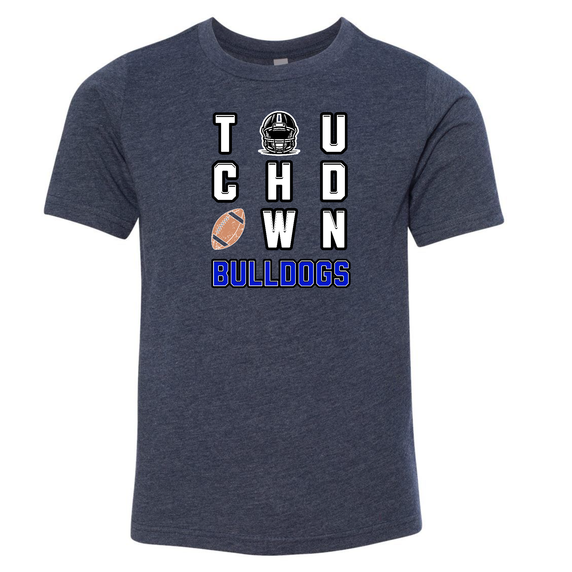 North Mason Football Touchdown YOUTH T-Shirt 3312 - Shirtify