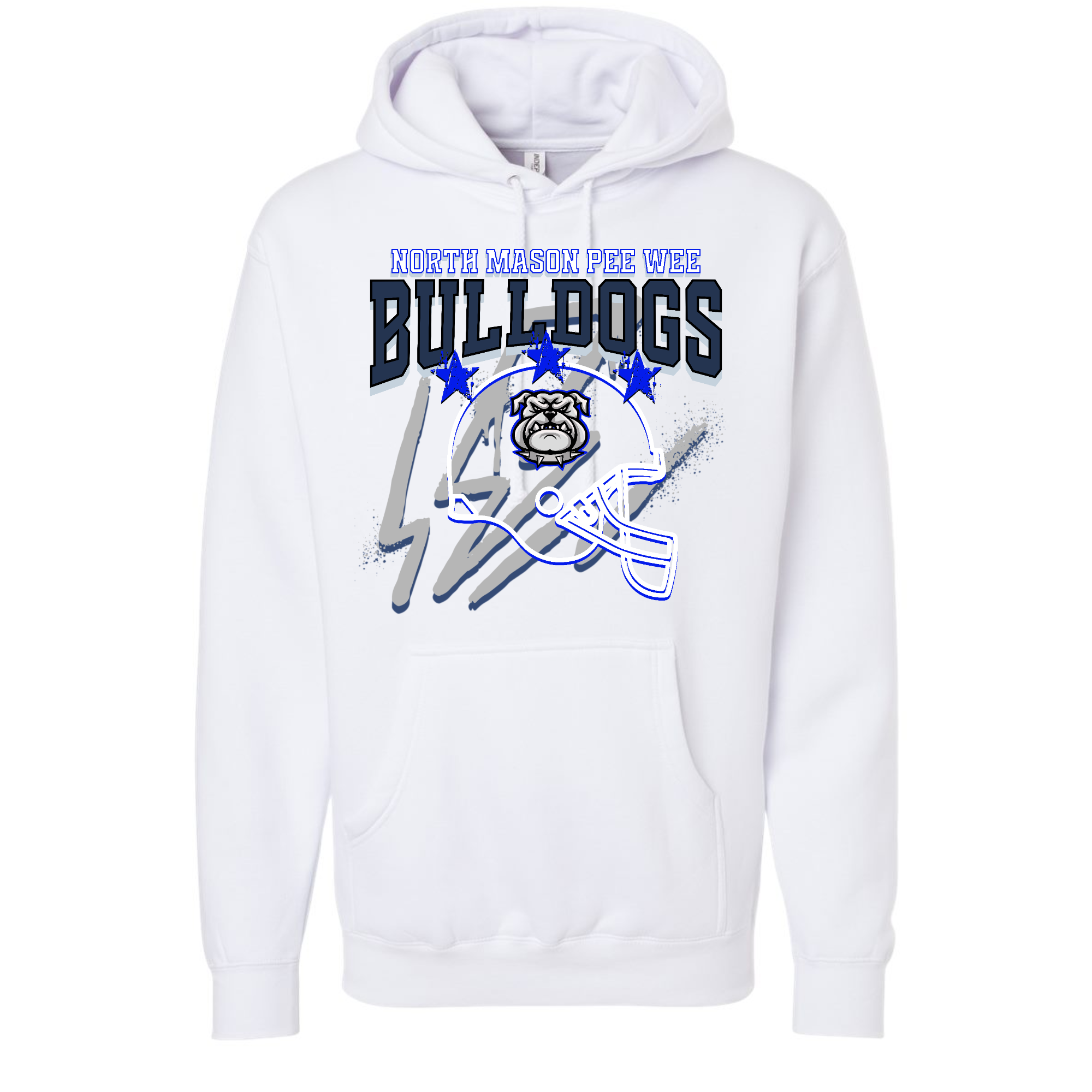 NMPW Thunderstruck Football Hoodie (Unisex) - Shirtify