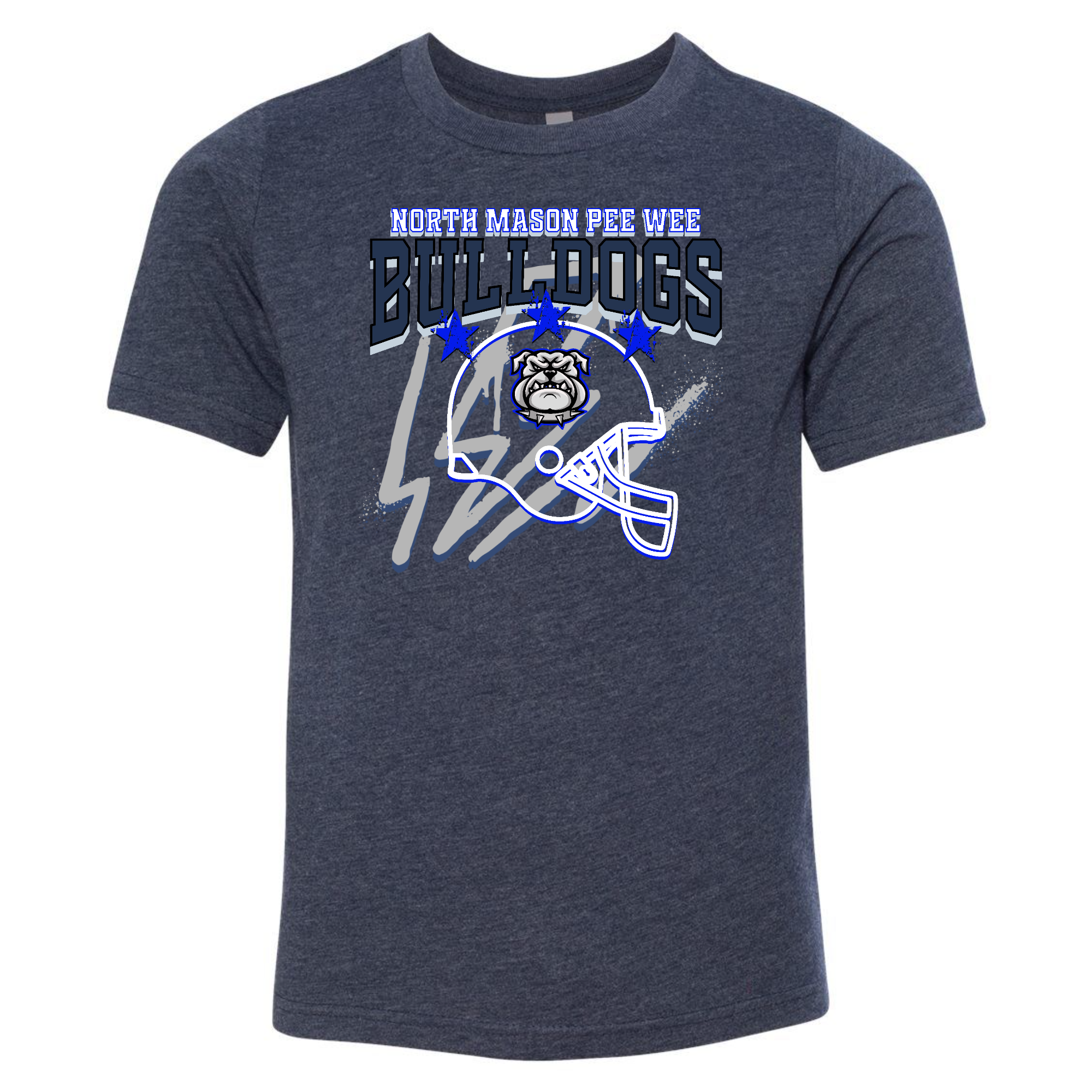 North Mason Thunderstruck football T-Shirt YOUTH 3312 - Shirtify