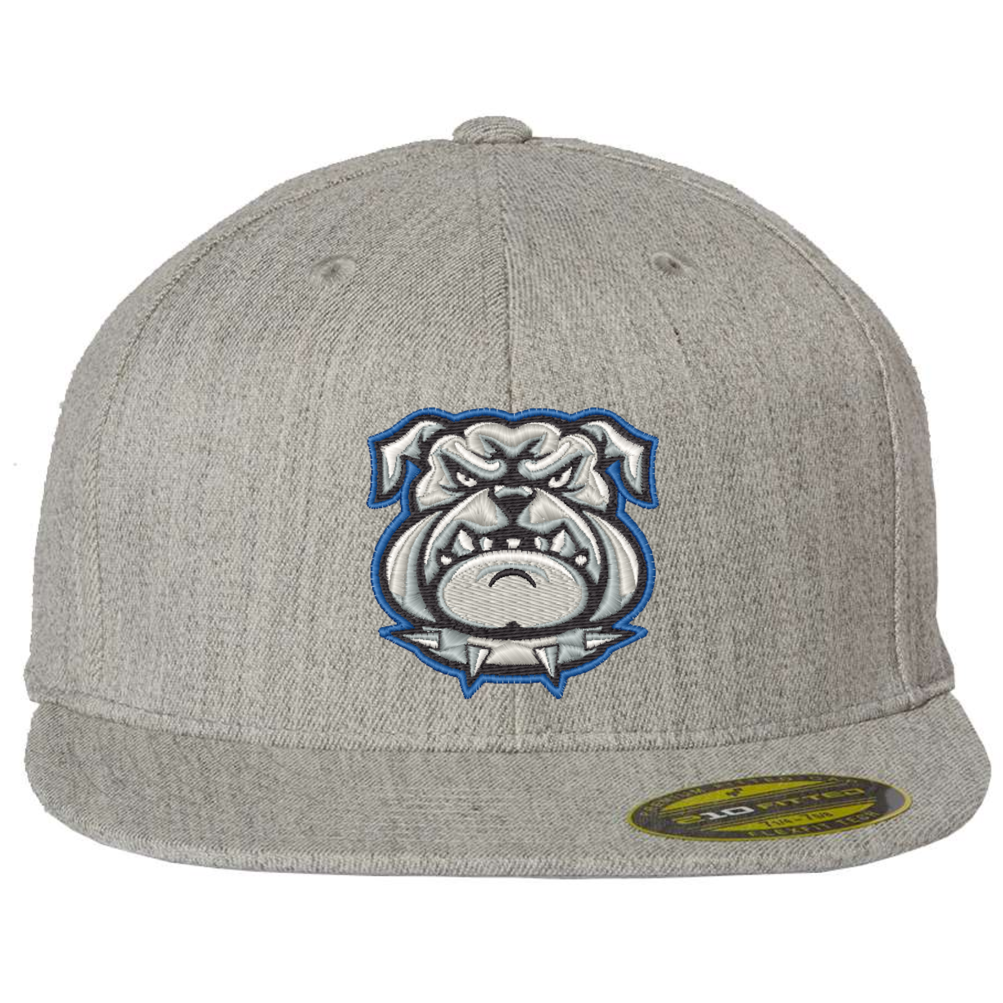North Mason Hat Embroidered Flexfit Flat Bill Cap Fitted - Shirtify