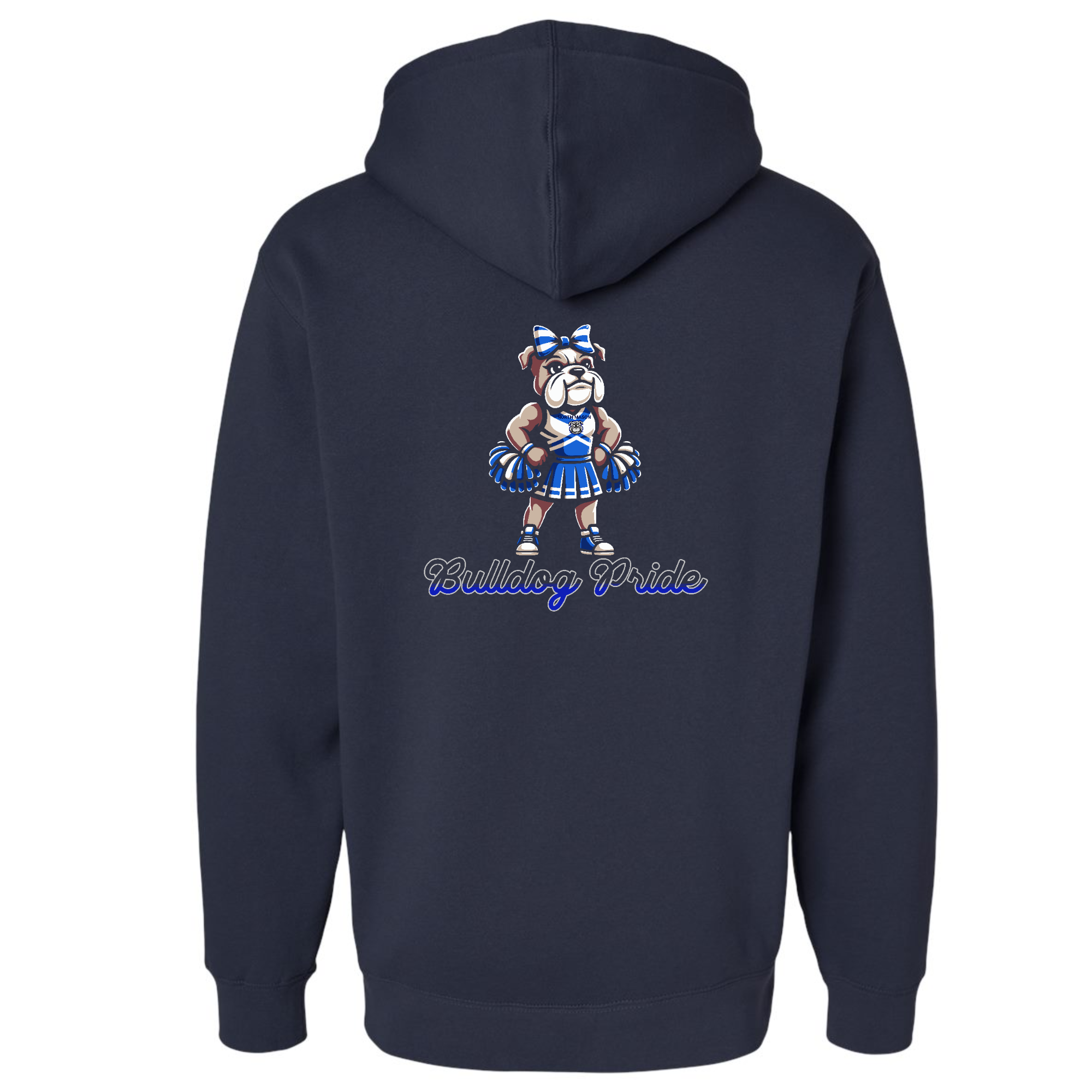 NMPW Bulldog Pride Cheer Hoodie (Unisex)