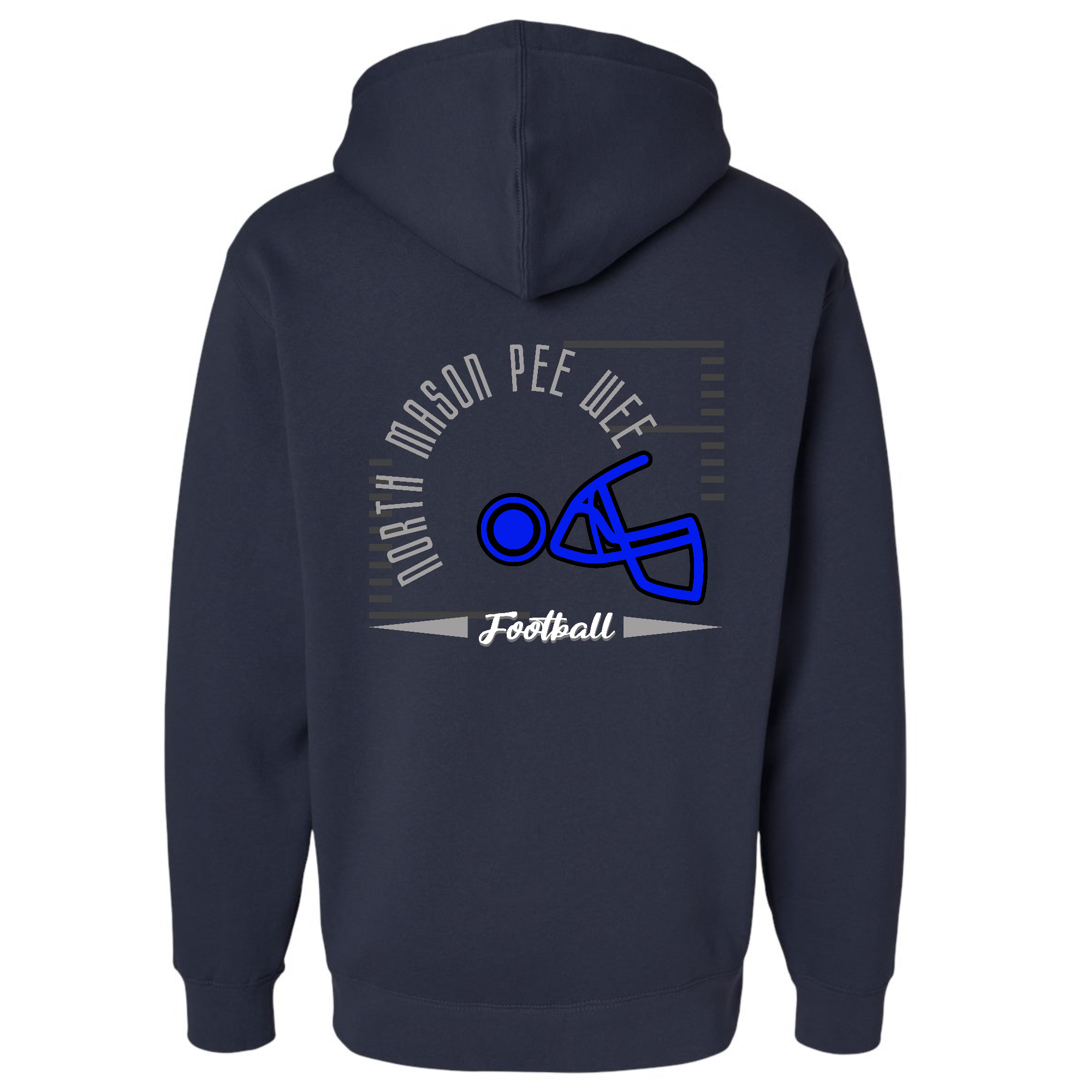NMPW Football Helmet Hoodie YOUTH SS4001Y