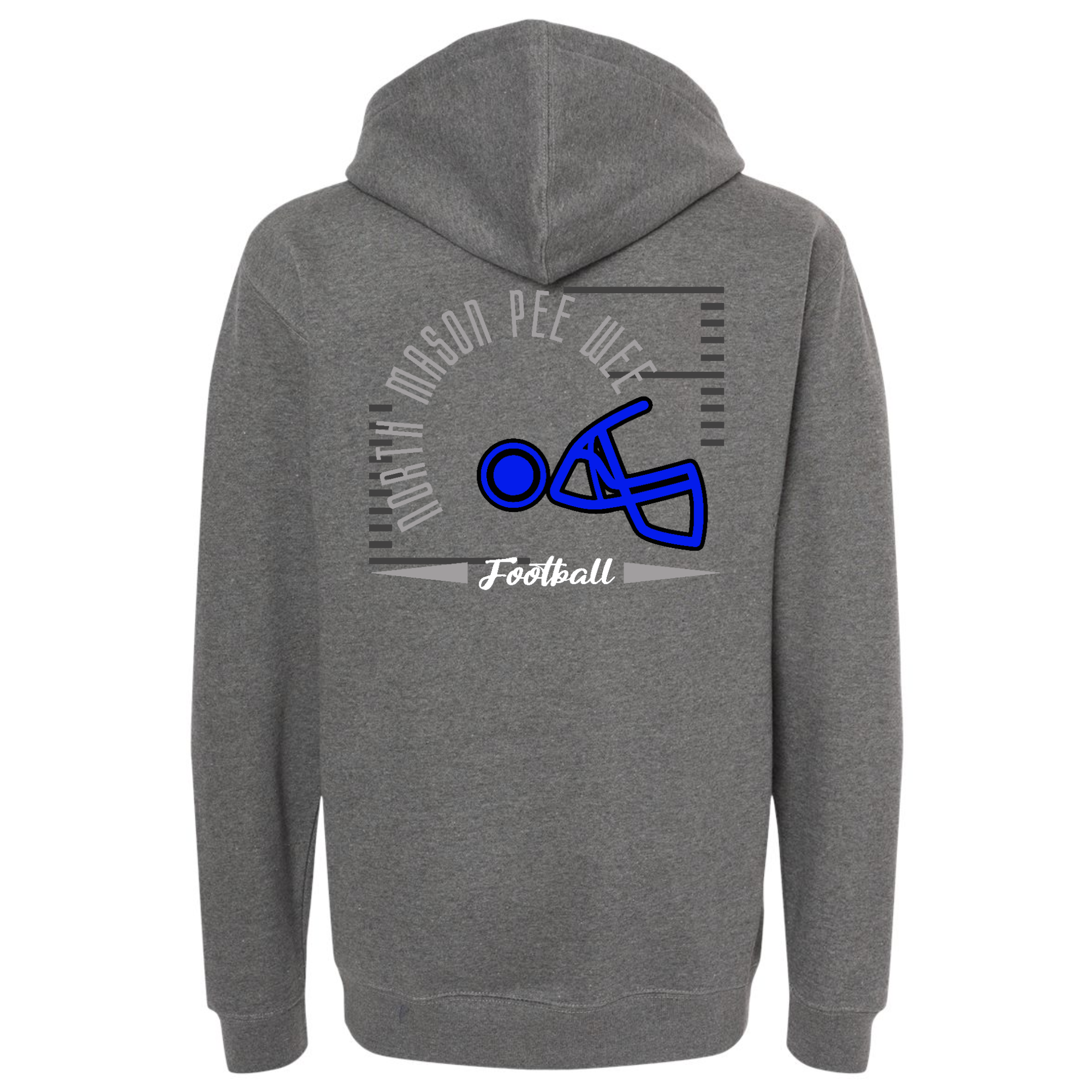 NMPW Football Helmet Hoodie YOUTH SS4001Y - Shirtify