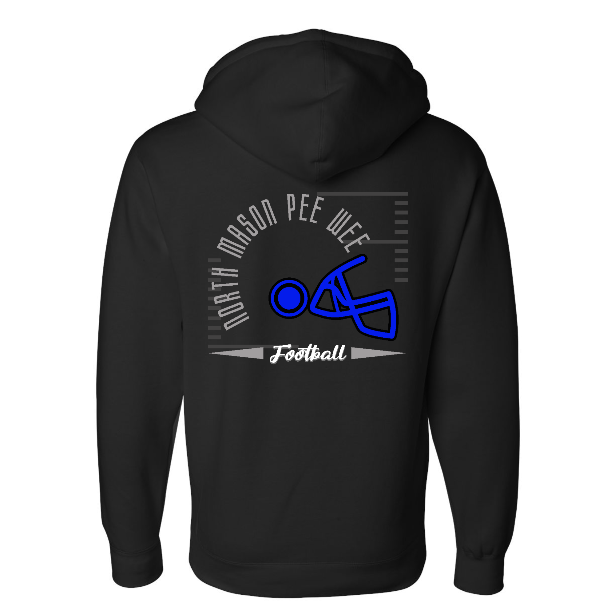 NMPW Football Helmet Hoodie YOUTH SS4001Y - Shirtify
