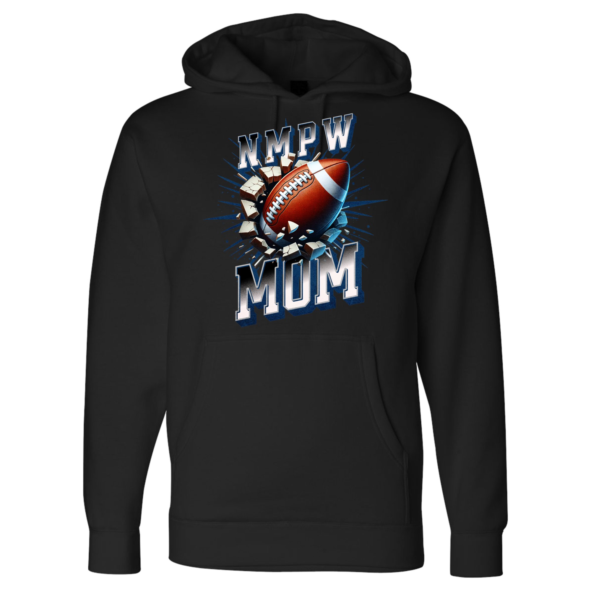 NMPW MOM Football Hoodie (Unisex) - Shirtify