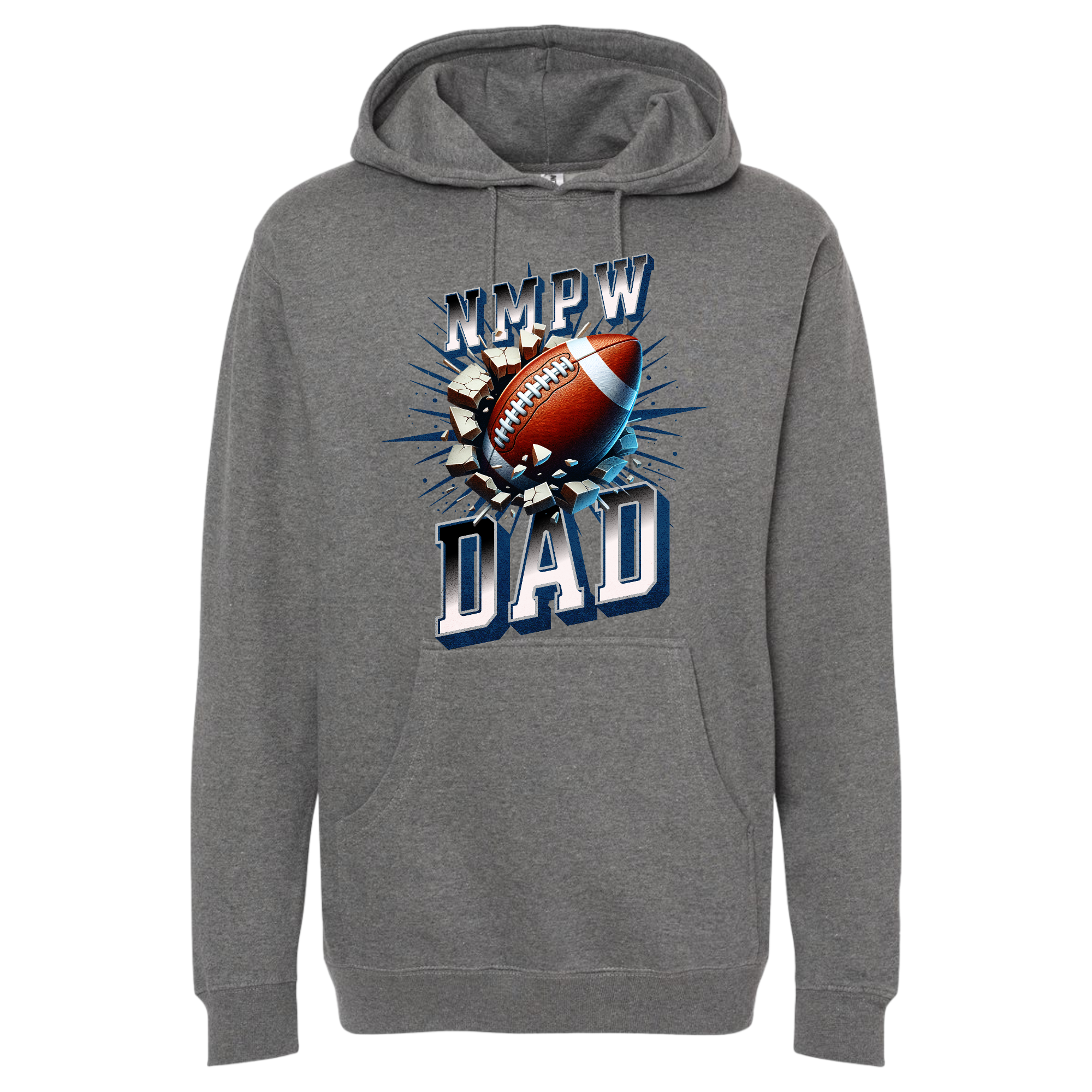 NMPW DAD Football Hoodie (Unisex) - Shirtify