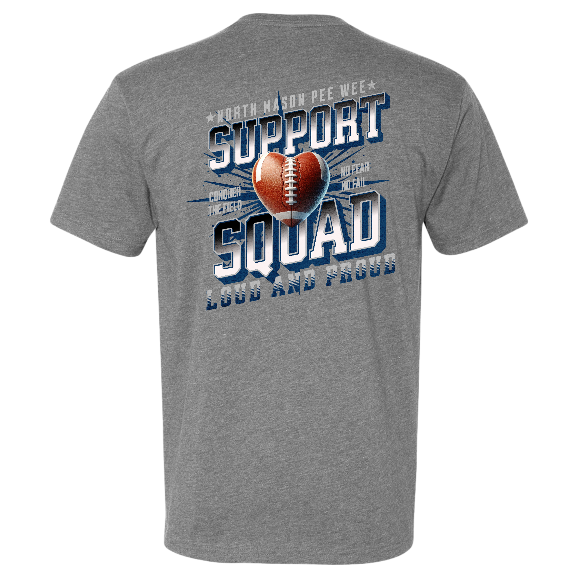 NMPW Football Fan T-shirt Crew Neck NL6210 (Unisex Fit)