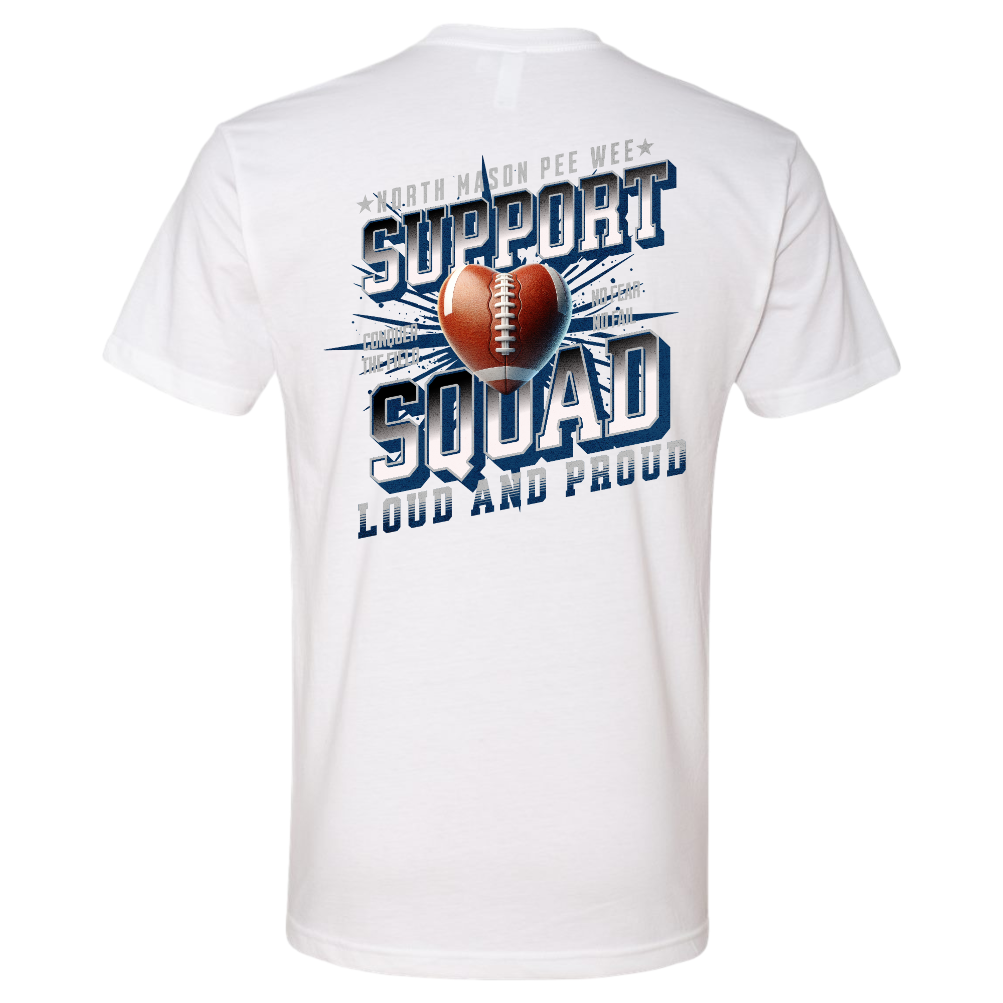 NMPW Football Fan T-shirt Crew Neck NL6210 (Unisex Fit)