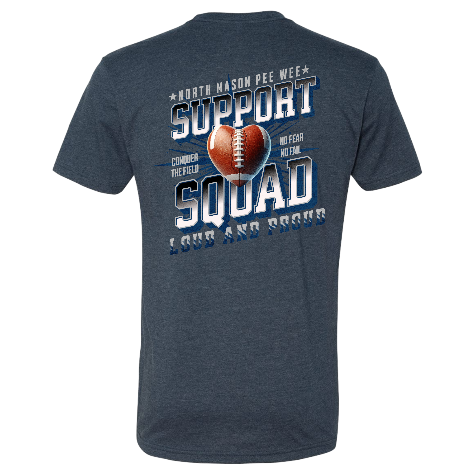 NMPW Football Fan T-shirt Crew Neck NL6210 (Unisex Fit)