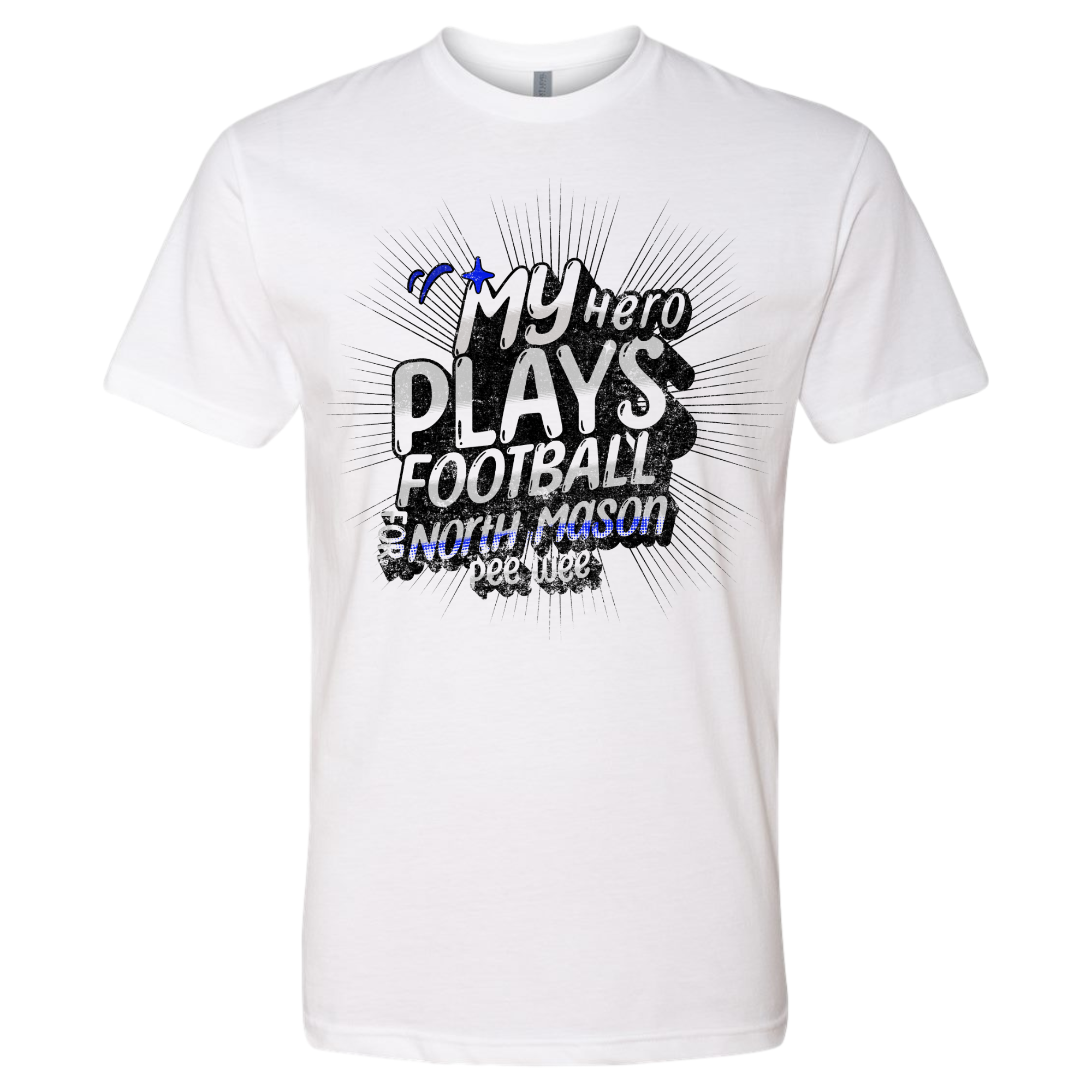 NMPW Football Hero T-shirt Crew Neck NL6210 (Unisex Fit) - Shirtify
