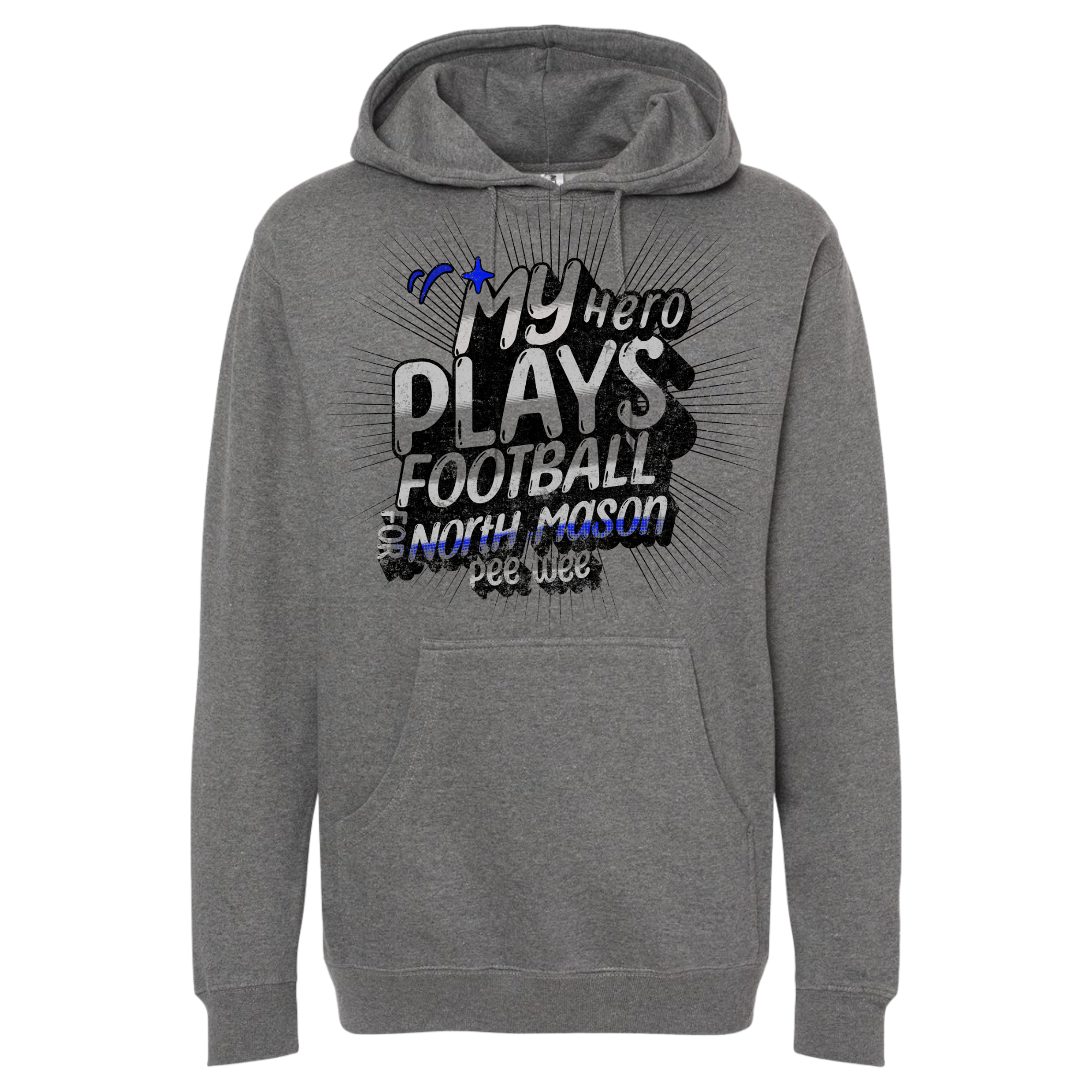 NMPW Hero Football Hoodie (Unisex) - Shirtify