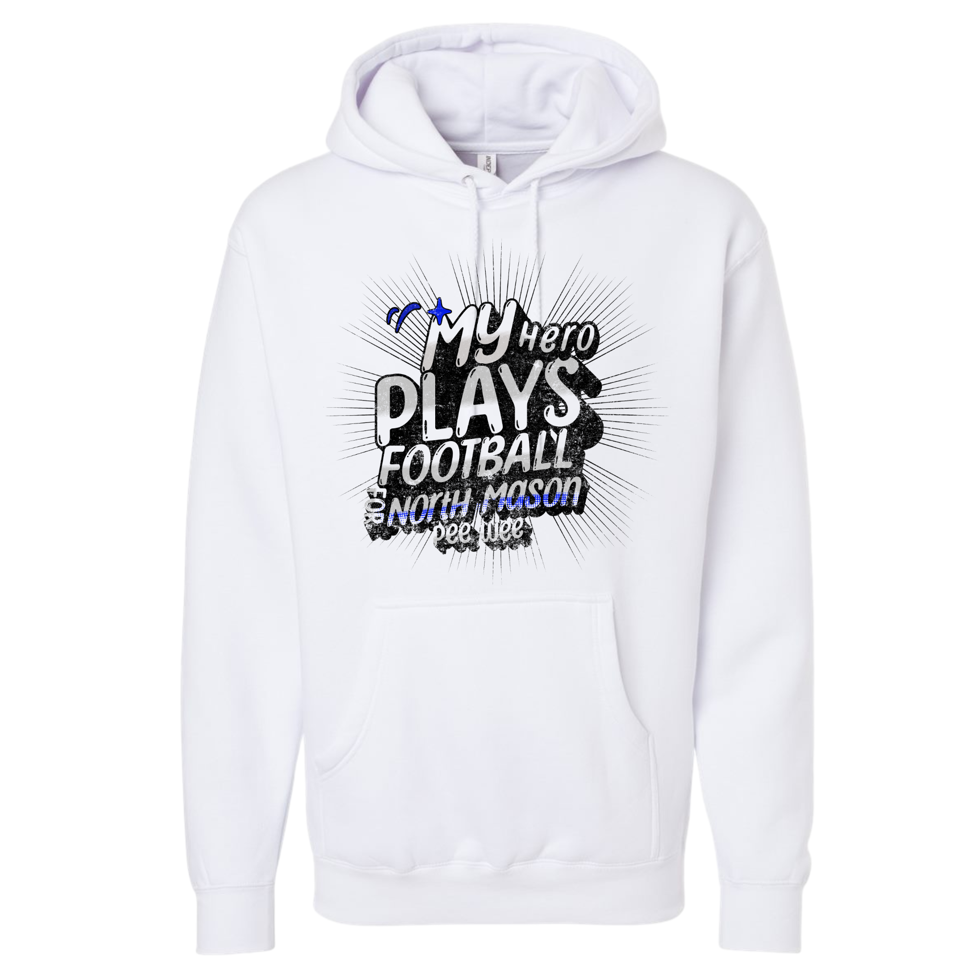 NMPW Hero Football Hoodie (Unisex) - Shirtify