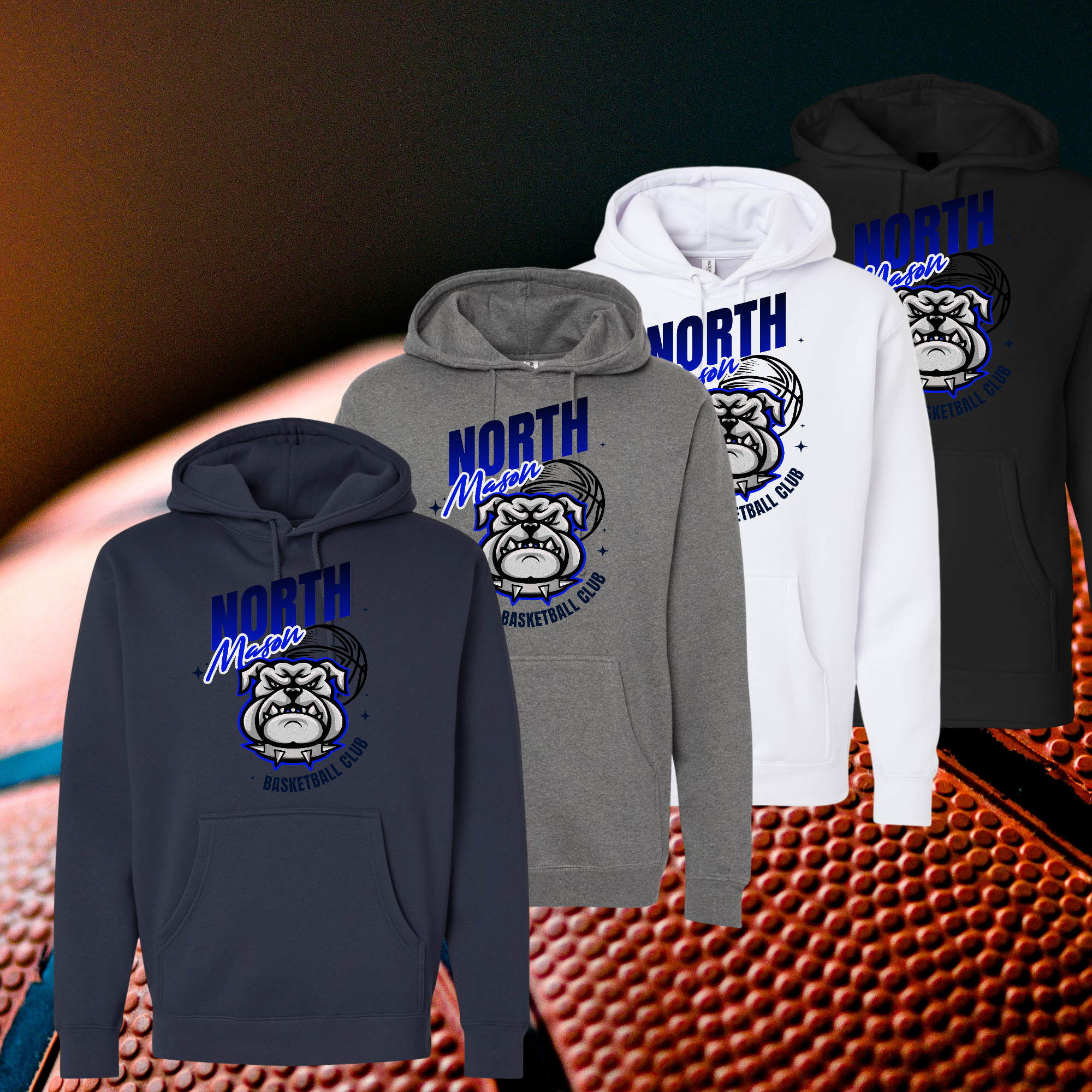 North Mason Basketball Hoodie (Unisex) - Shirtify