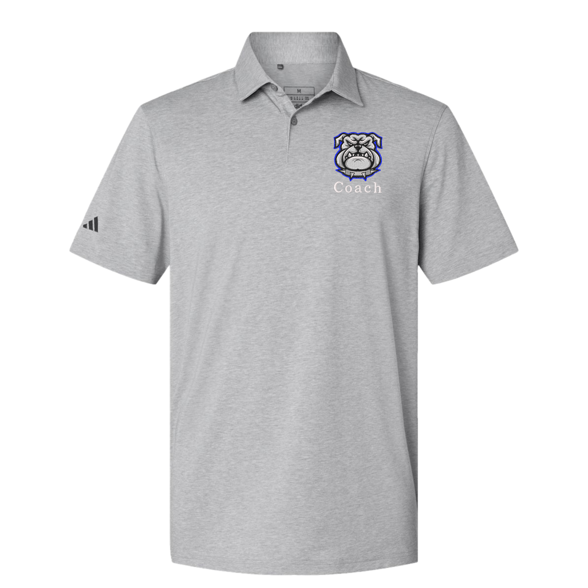 North Mason Coach Adidas Polo - Embroidered