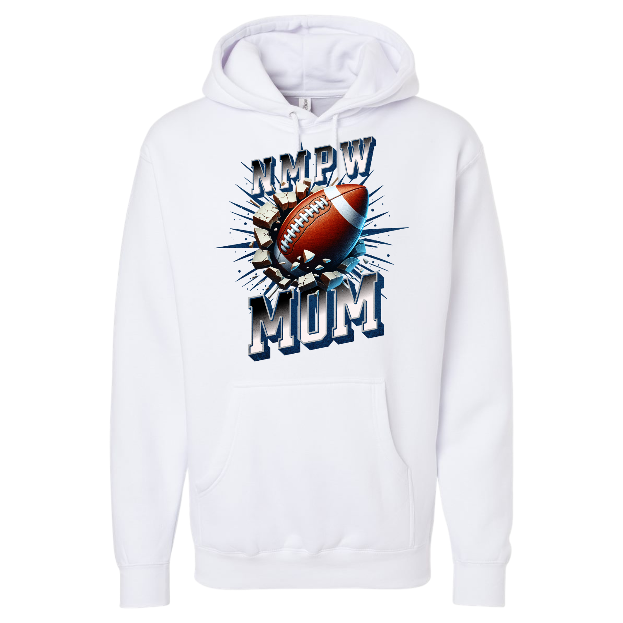NMPW MOM Football Hoodie (Unisex) - Shirtify