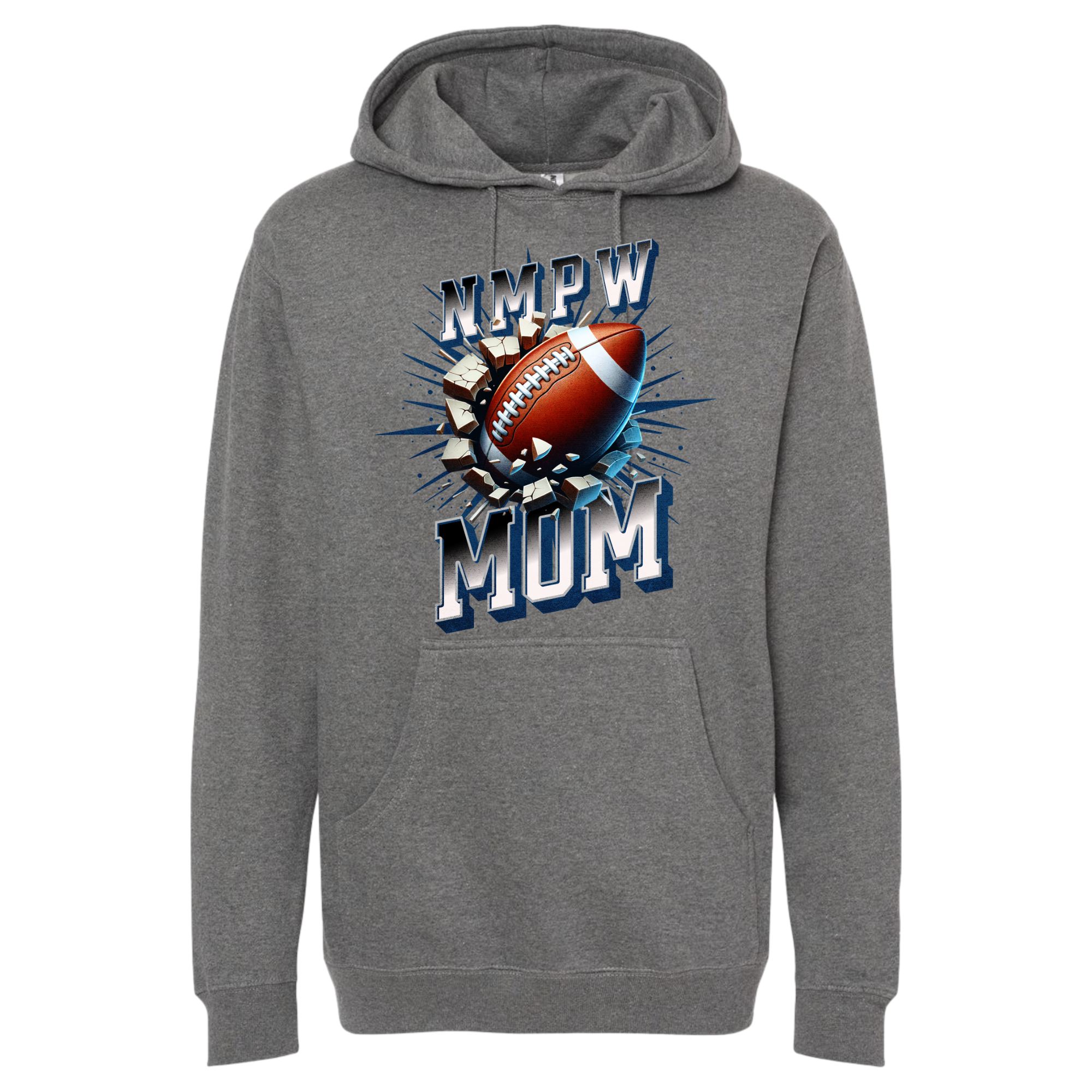 NMPW MOM Football Hoodie (Unisex) - Shirtify