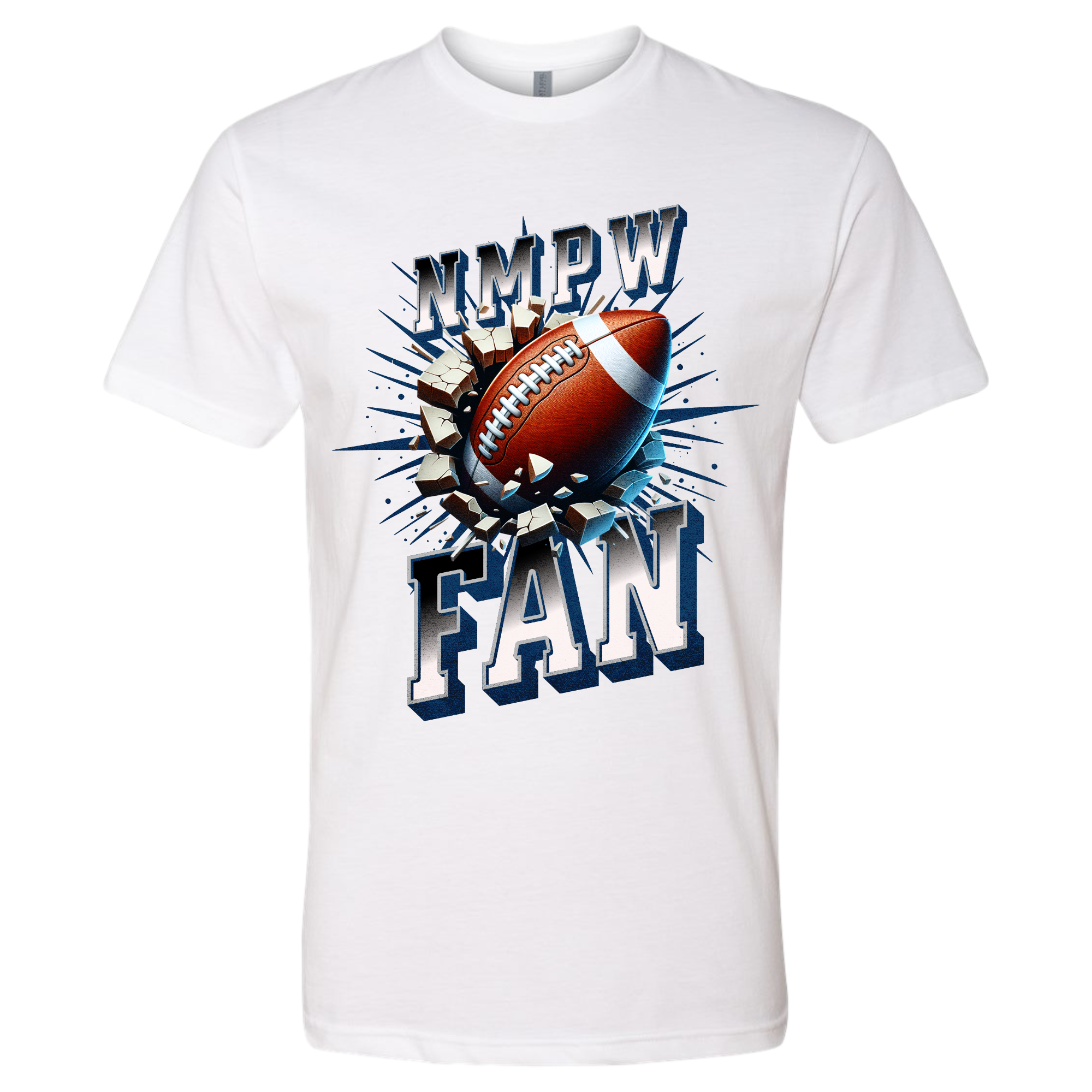 NMPW Football Fan T-shirt Crew Neck NL6210 (Unisex Fit)