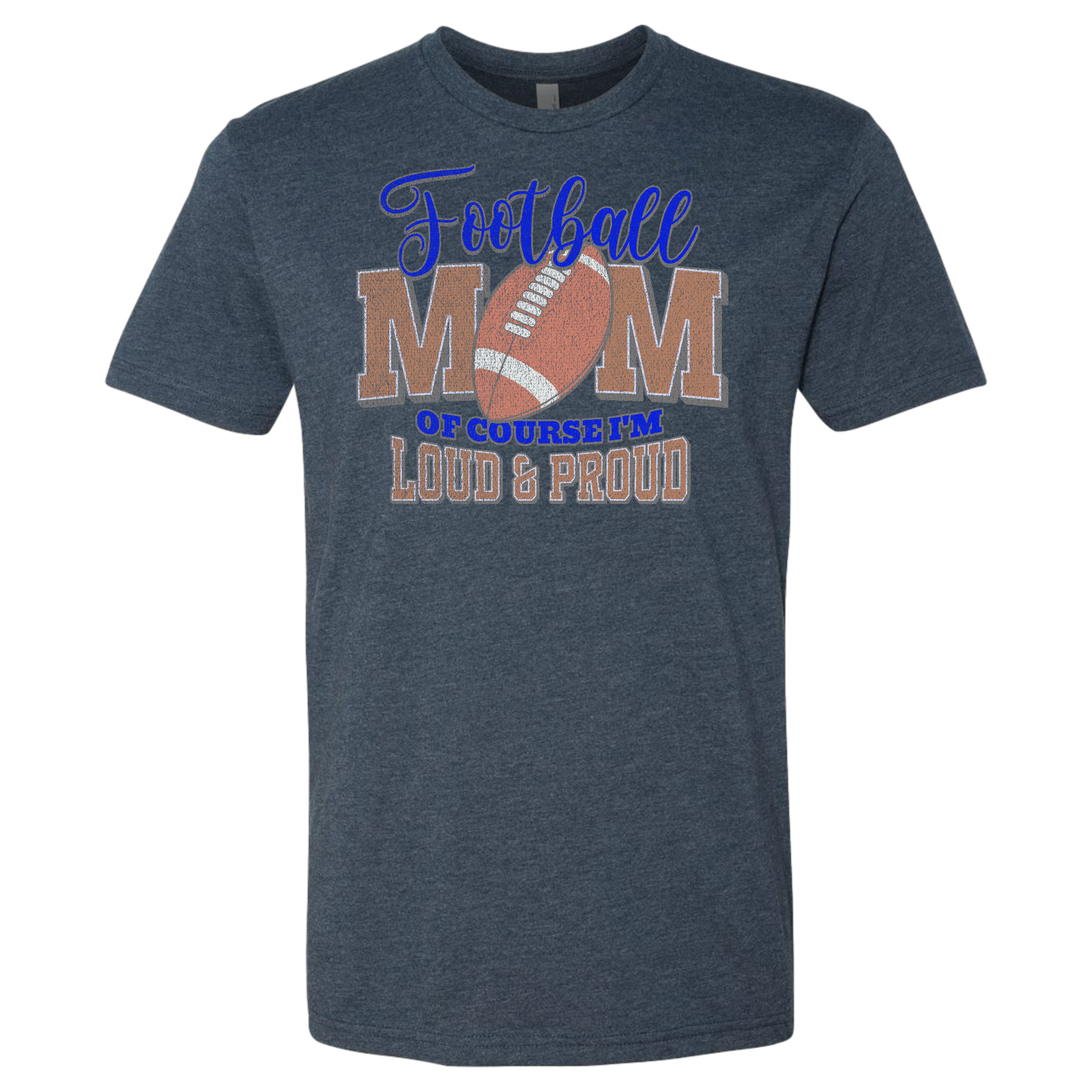 NMPW Football Mom Pride T-shirt Crew Neck NL6210 (Unisex Fit)