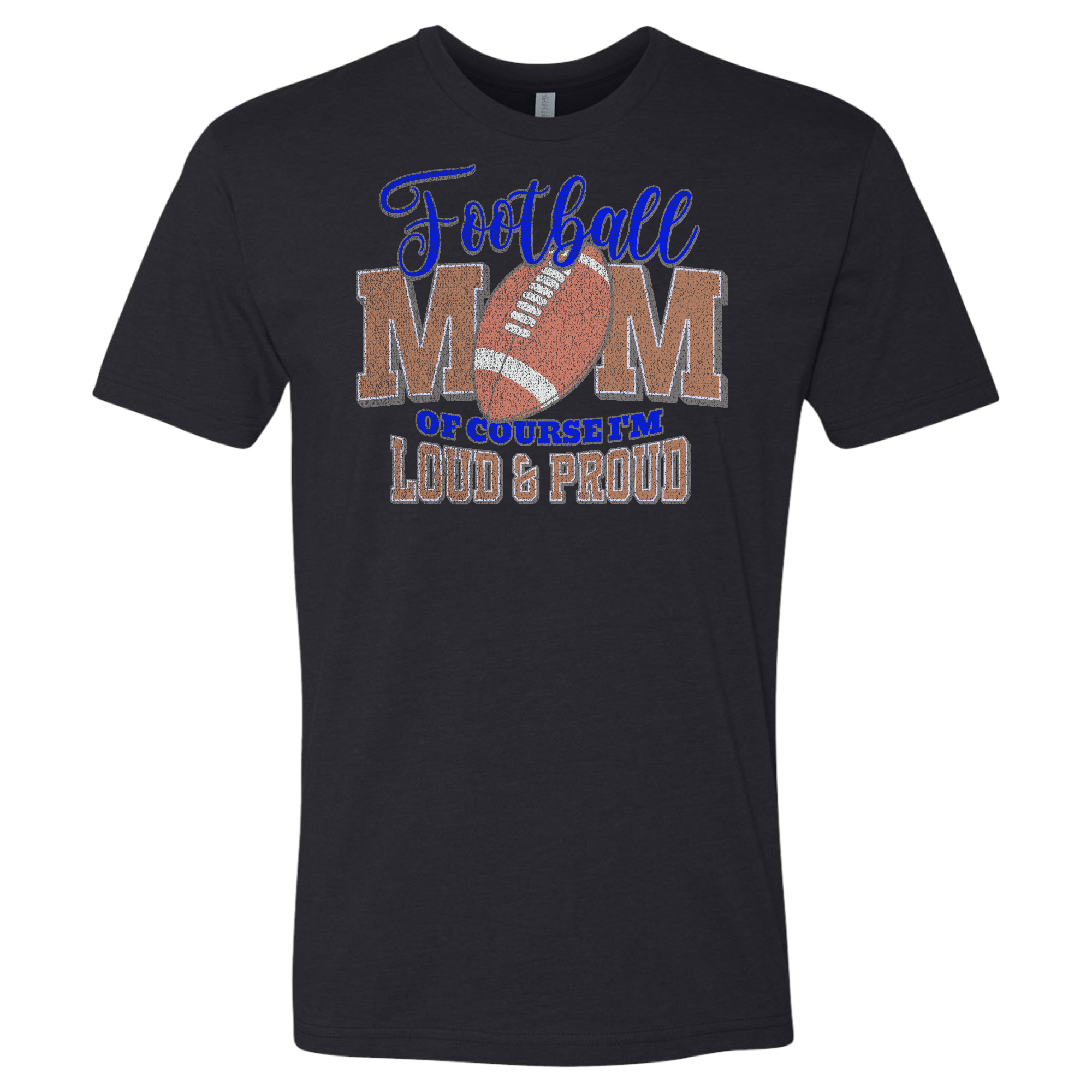 NMPW Football Mom Pride T-shirt Crew Neck NL6210 (Unisex Fit)