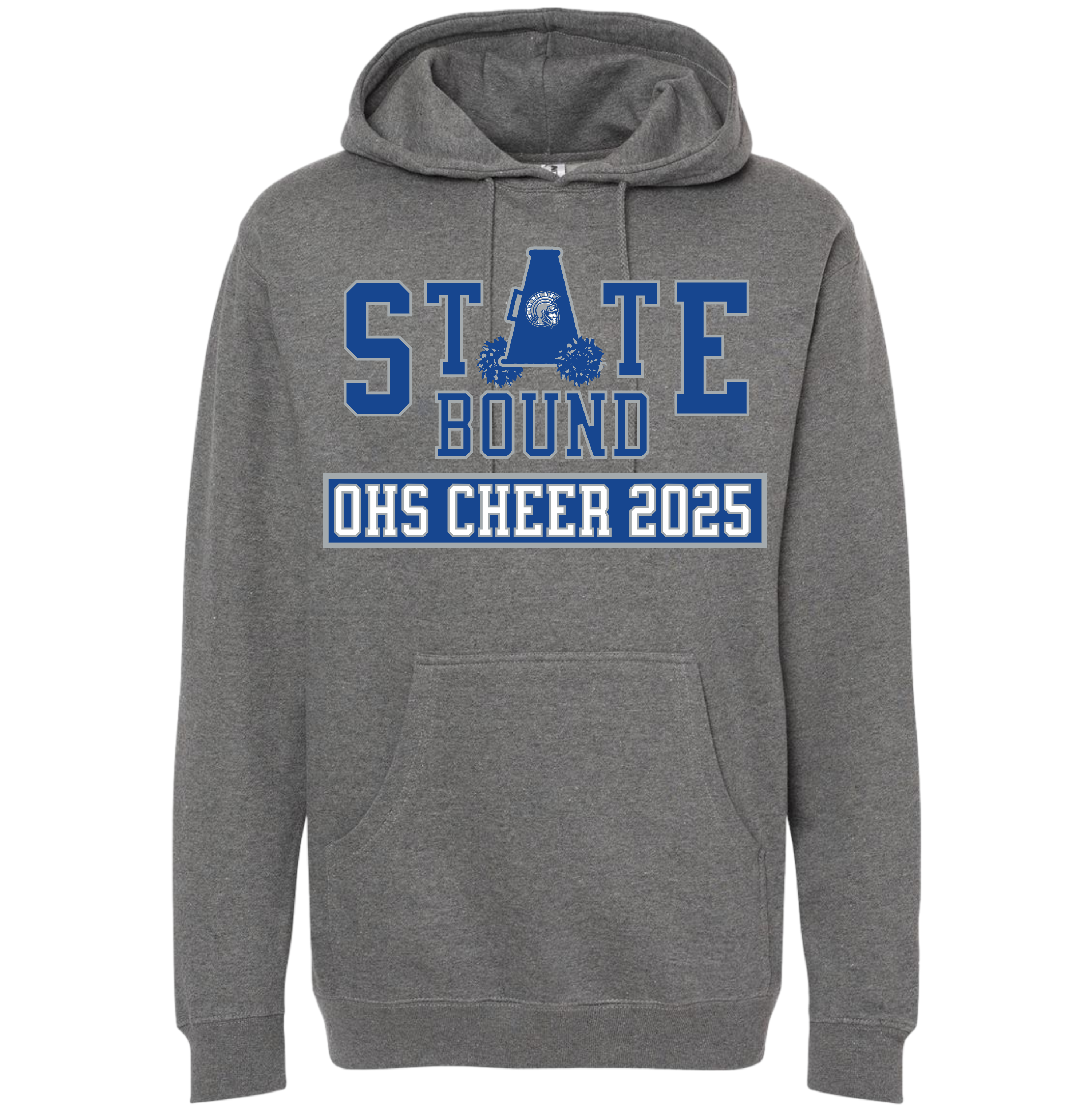 Olympic High School Cheer - State Bound 2025 Hoodie (IND4000) - Shirtify