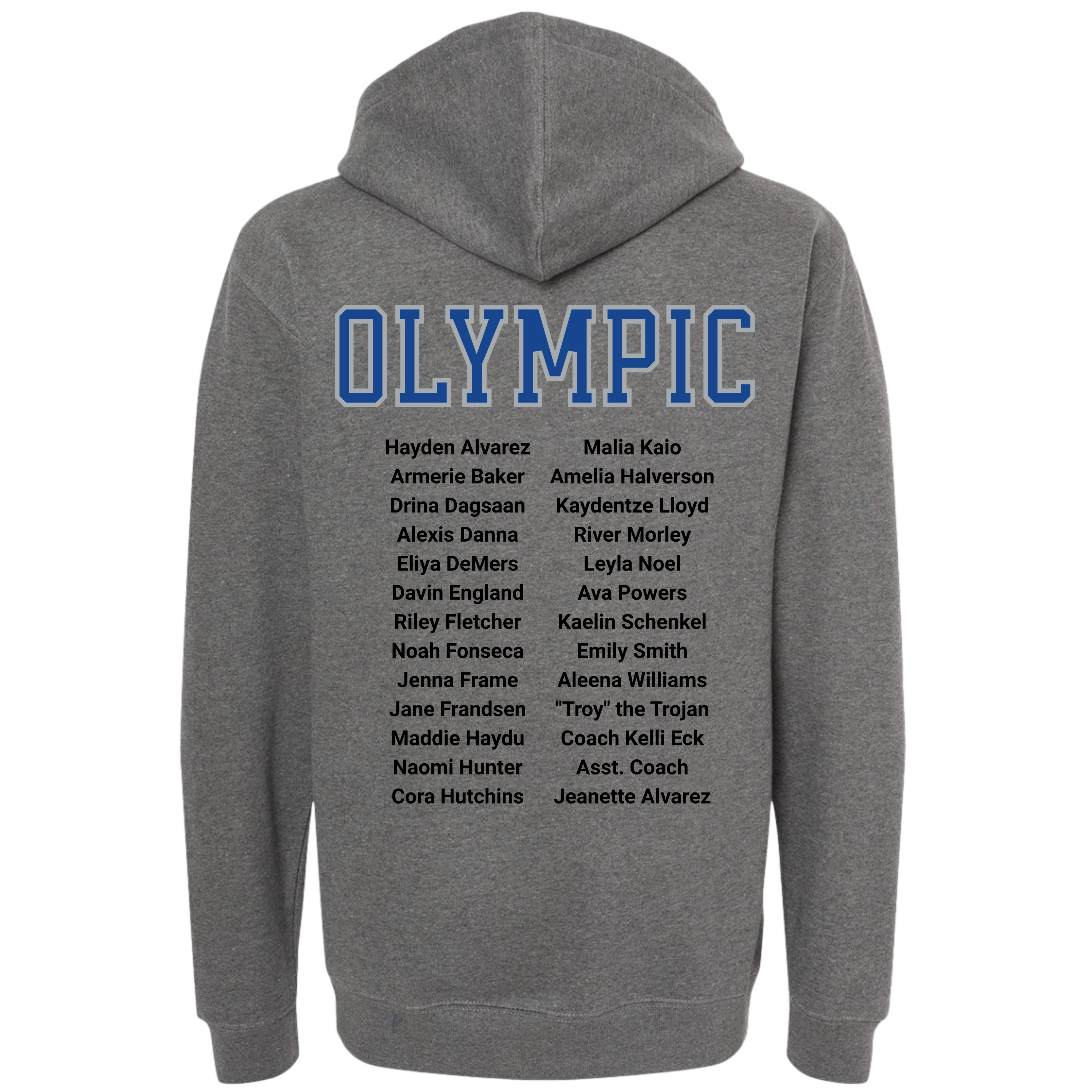 Olympic High School Cheer - State Bound 2025 Hoodie (IND4000) - Shirtify