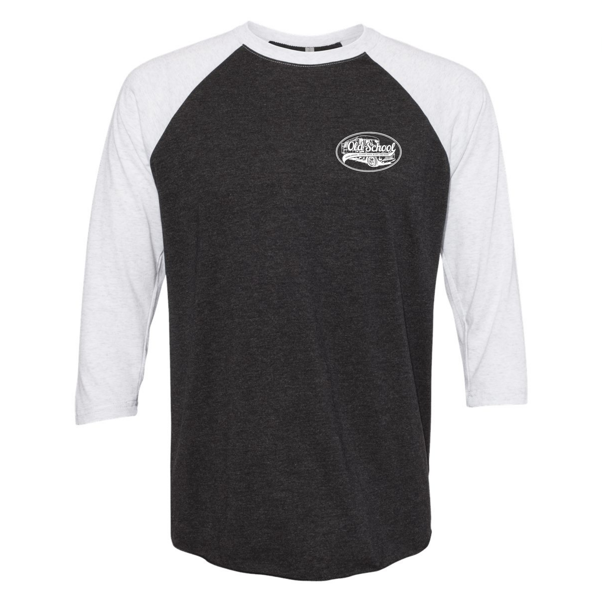 Old School Three-Quarter Sleeve Raglan T-Shirt Unisex