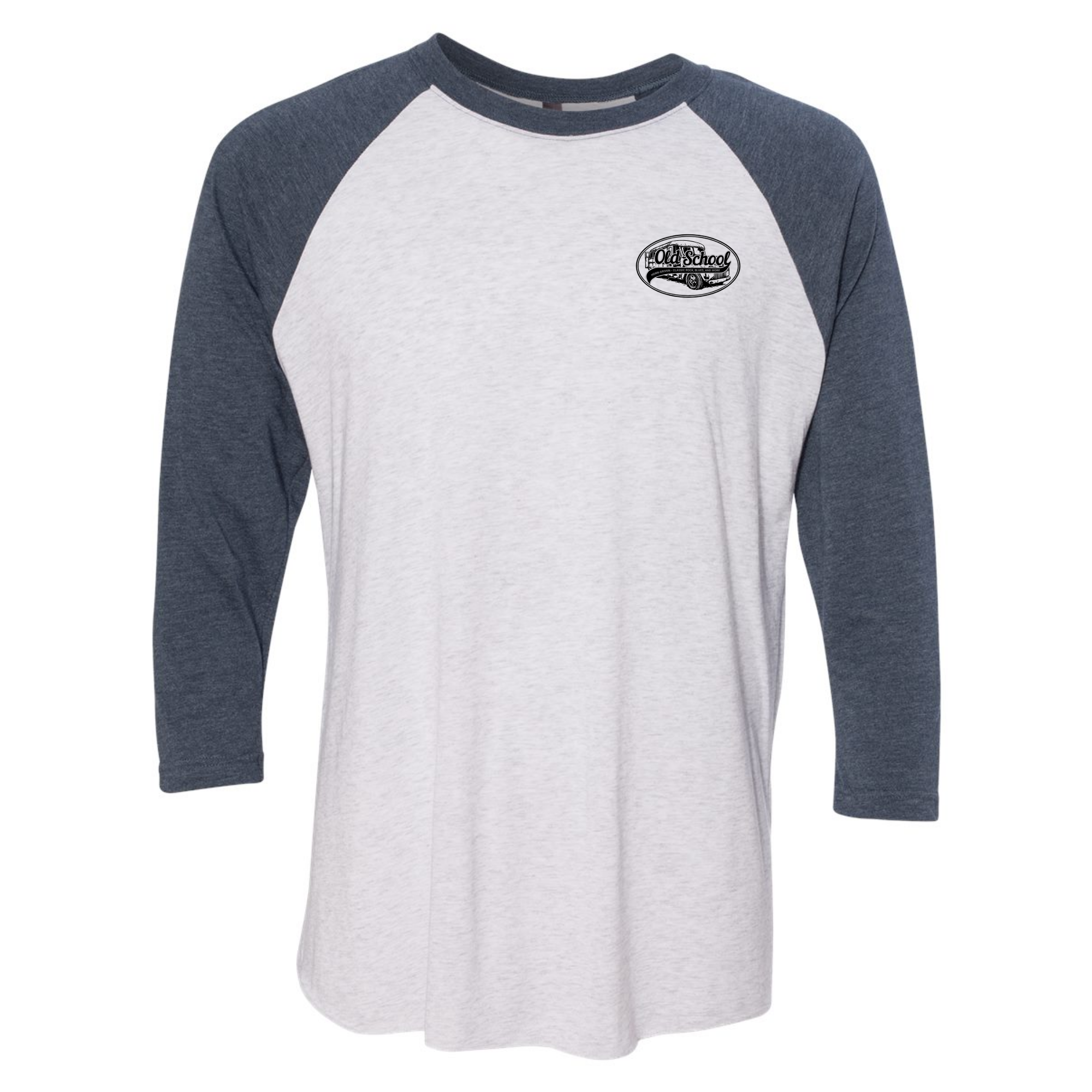 Old School Three-Quarter Sleeve Raglan T-Shirt Unisex