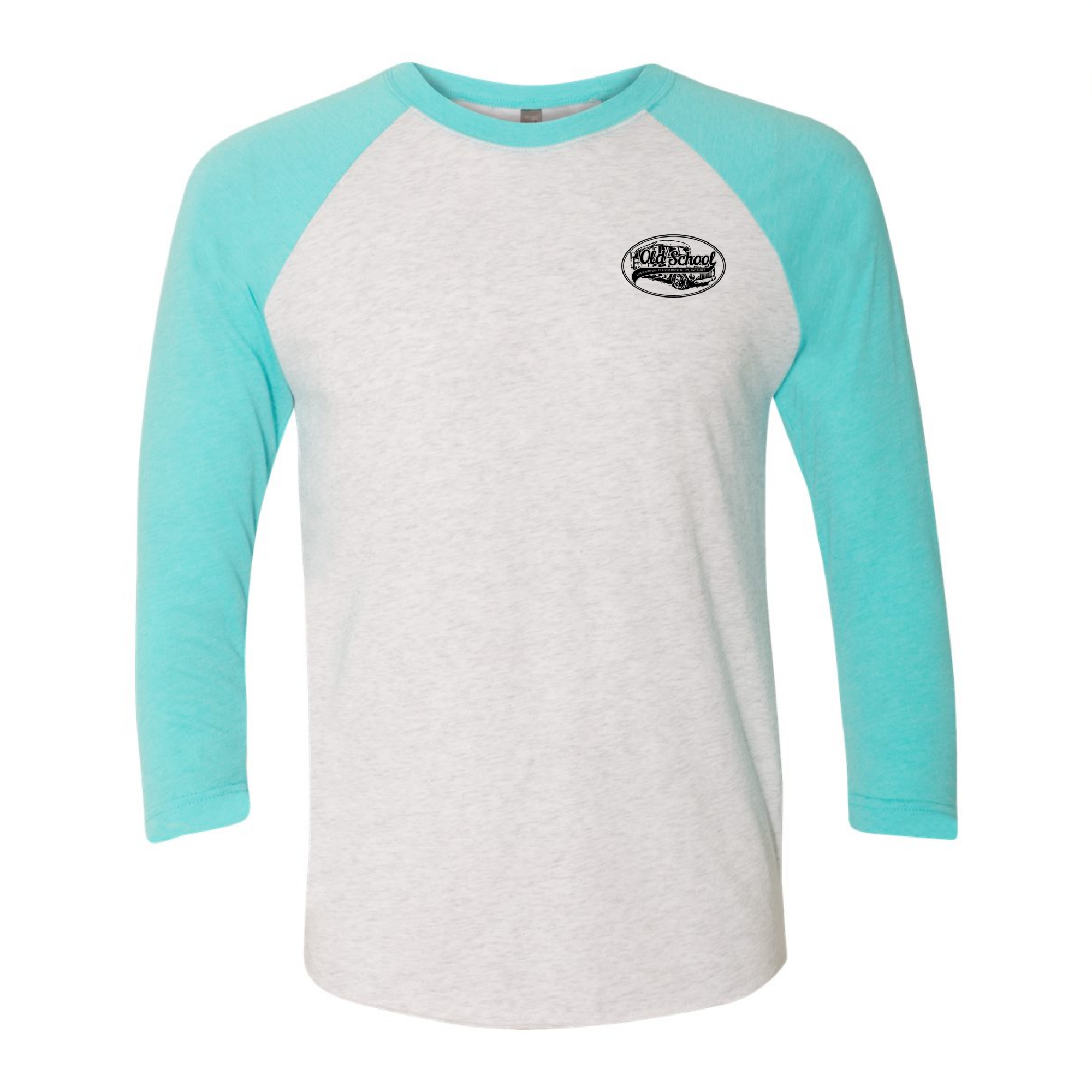 Old School Three-Quarter Sleeve Raglan T-Shirt Unisex