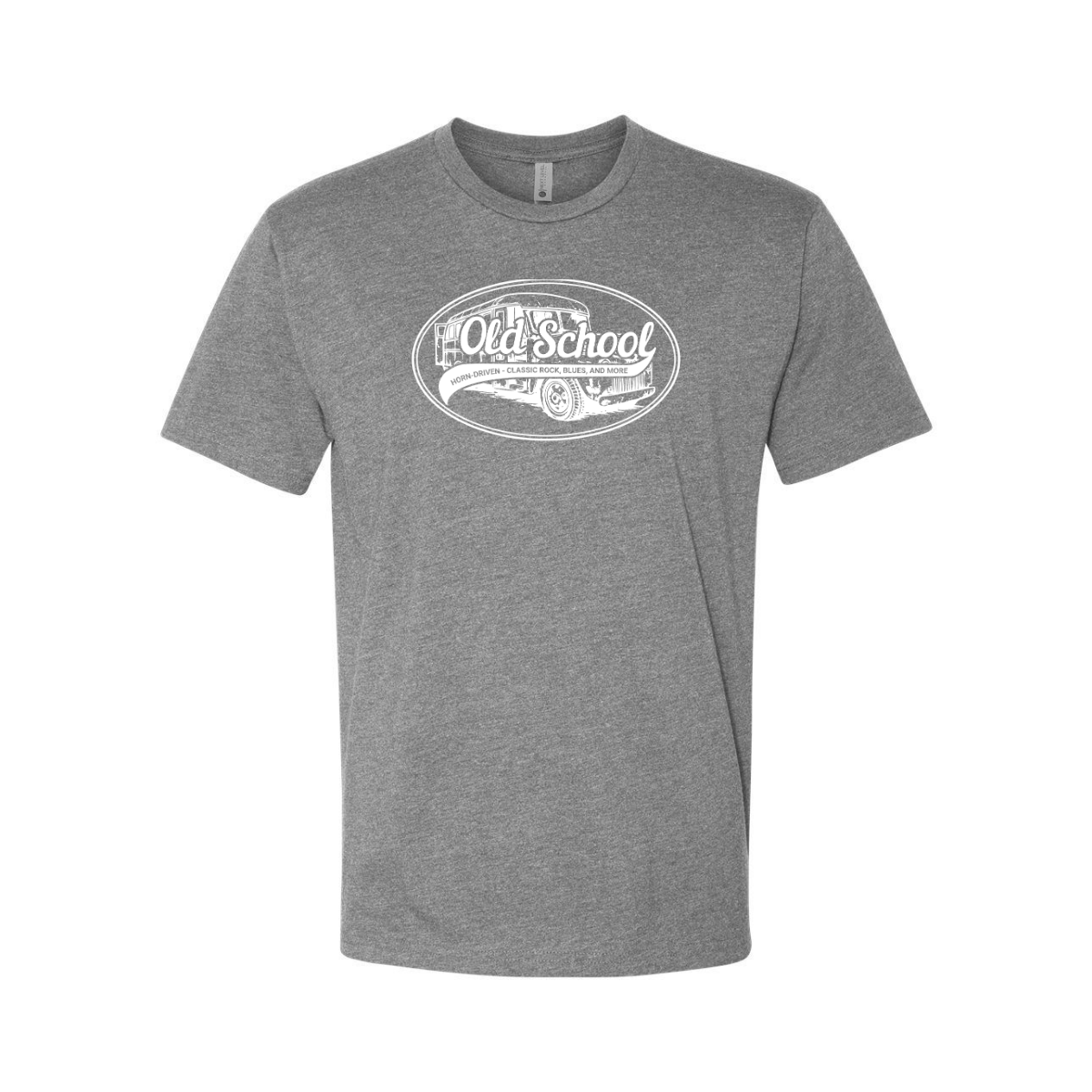 Old School White Logo T-Shirt - Shirtify