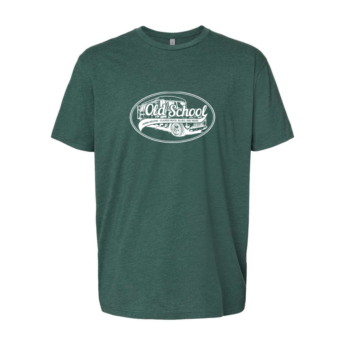 Old School White Logo T-Shirt - Shirtify