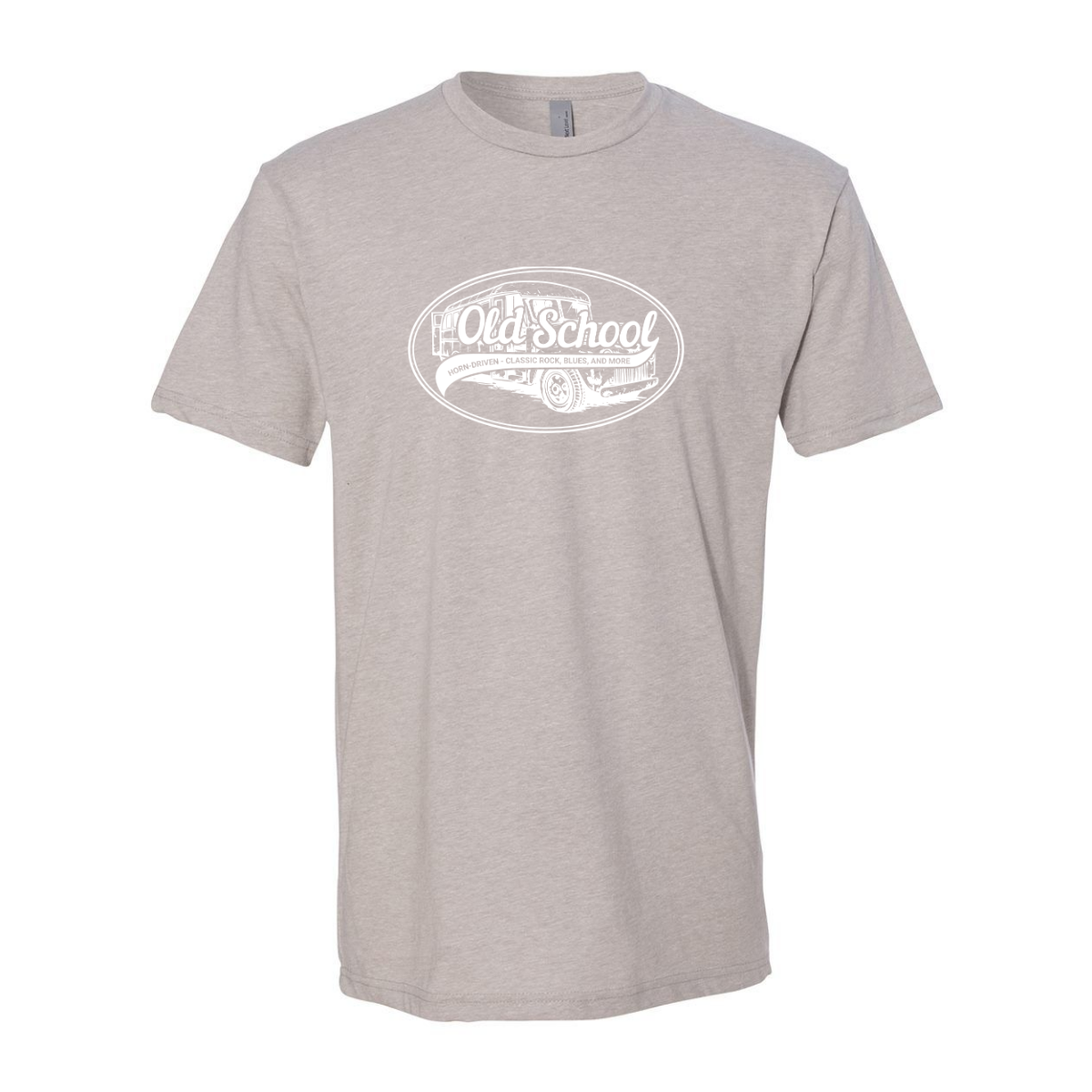 Old School White Logo T-Shirt - Shirtify
