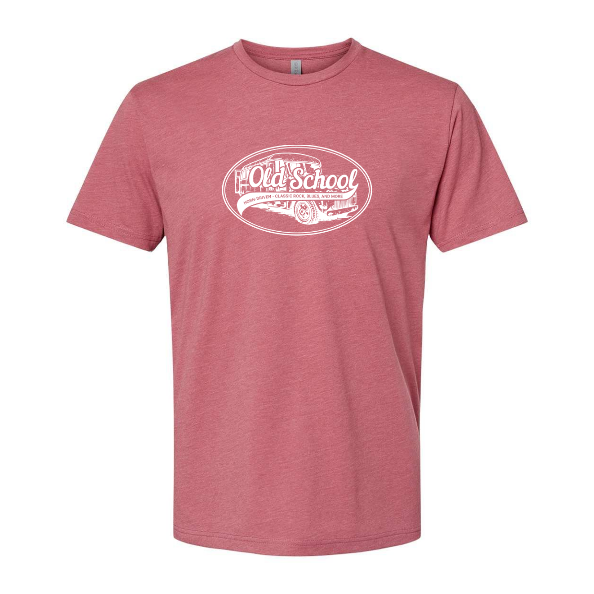 Old School White Logo T-Shirt - Shirtify