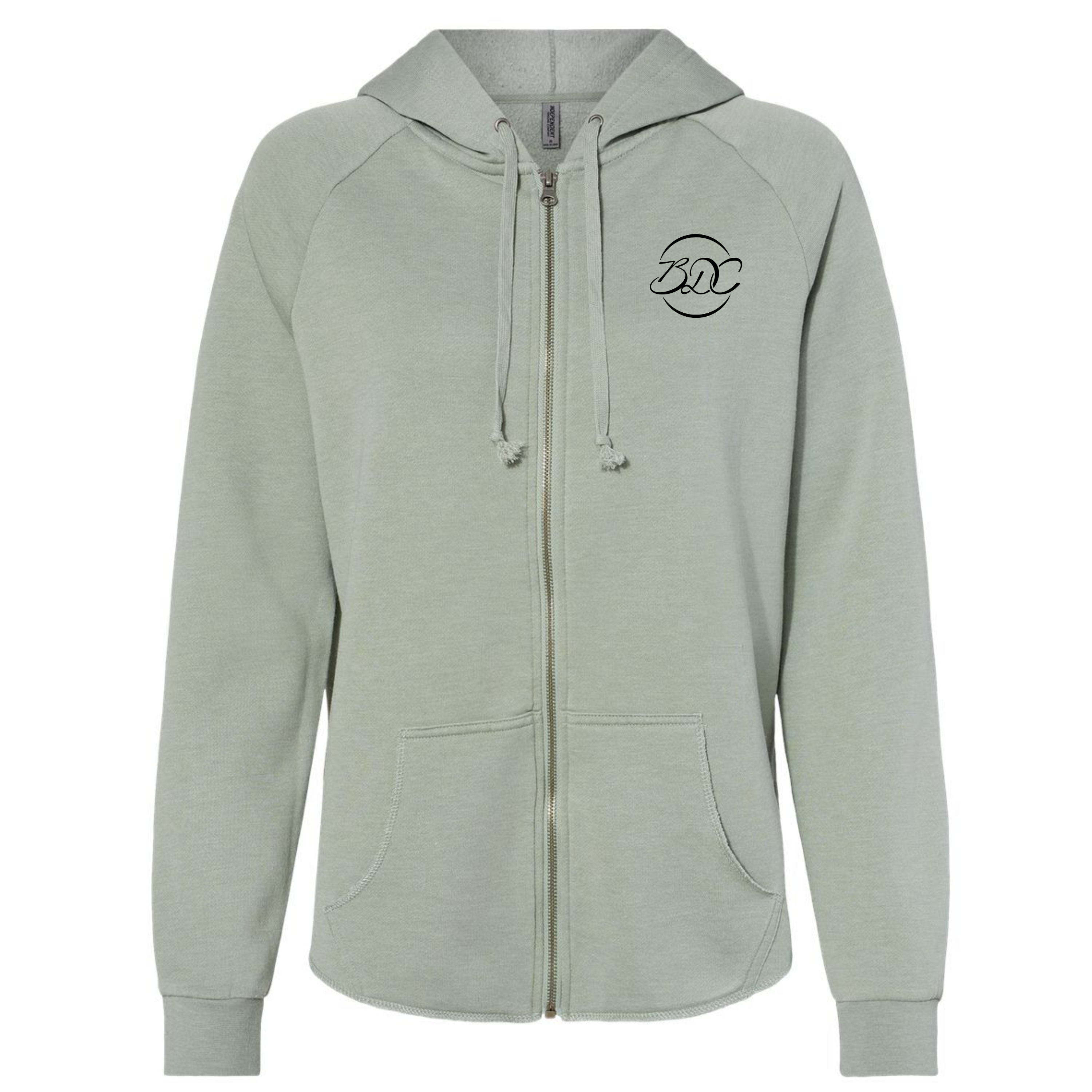 BDC Women's California Wave Wash Full-Zip Hooded Sweatshirt - PRM2500Z