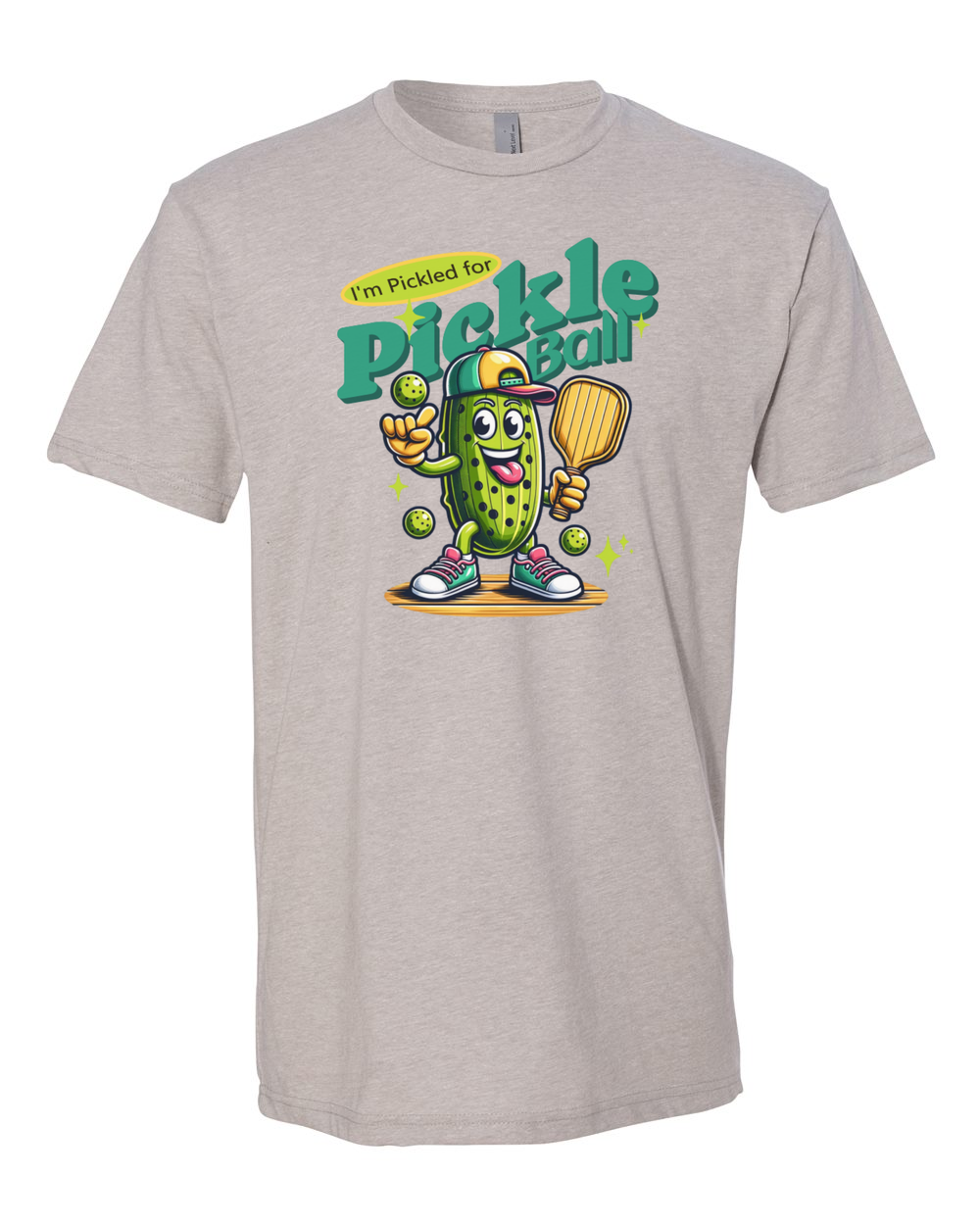 Pickled For Pickleball T-Shirt Silk (NL6210F)