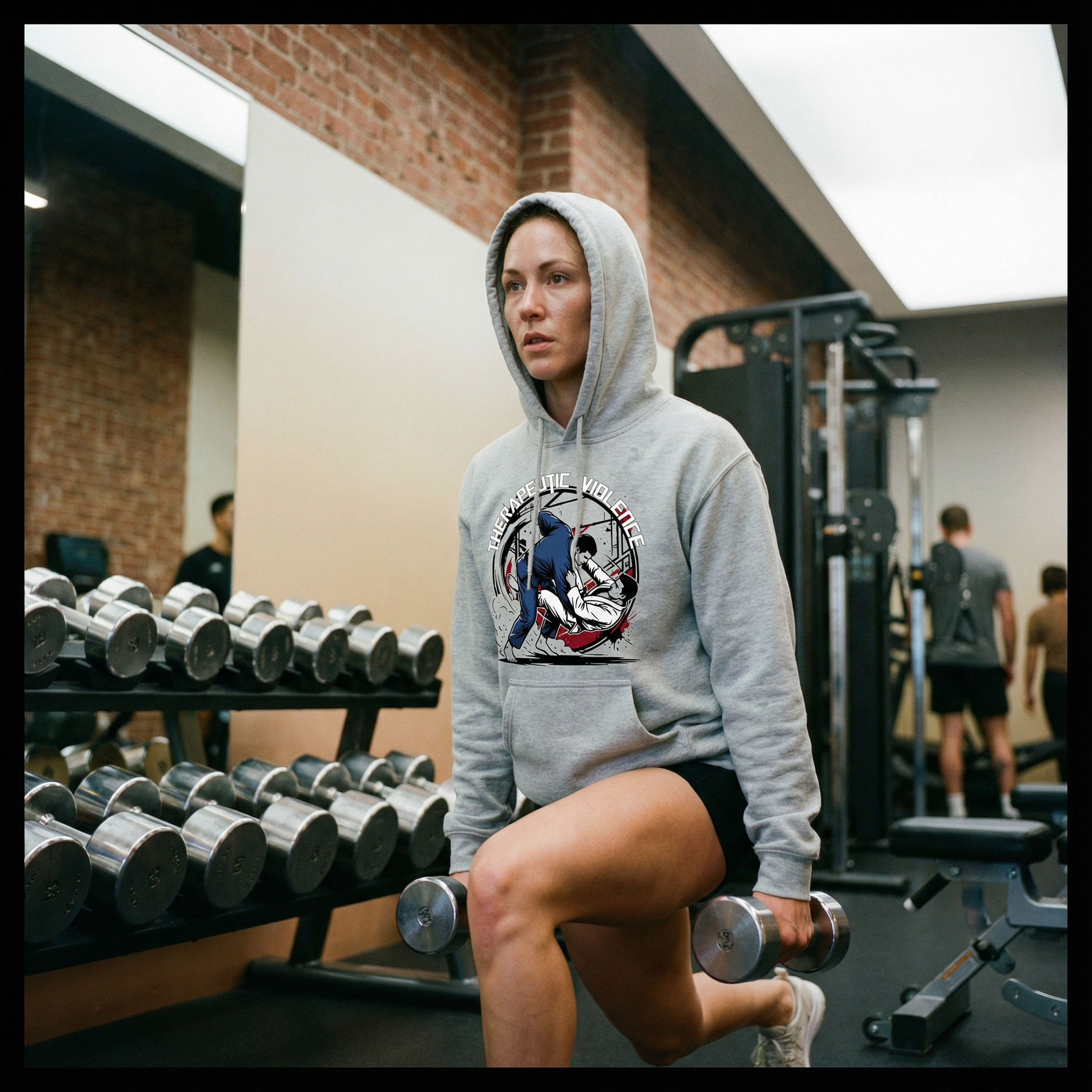 Therapeutic Violence Power Play Hoodie