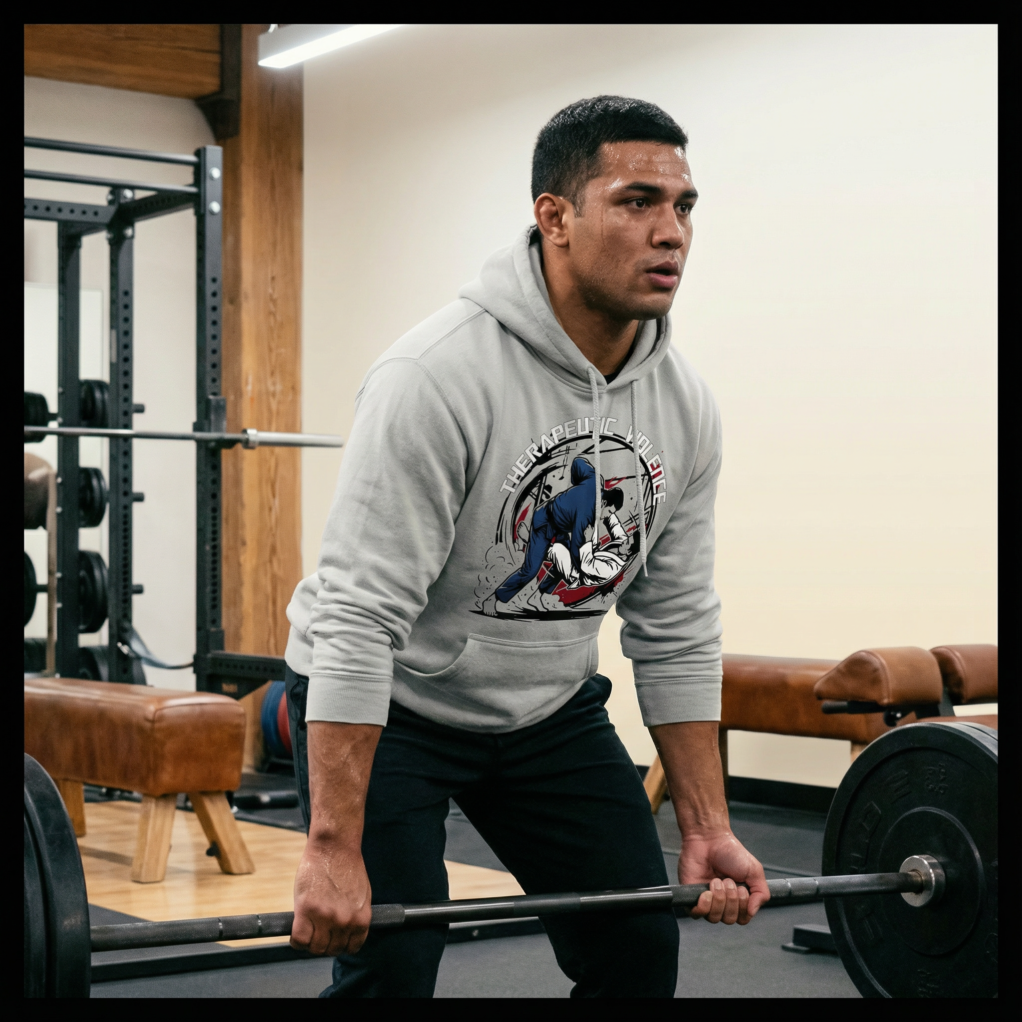 Therapeutic Violence Power Play Hoodie