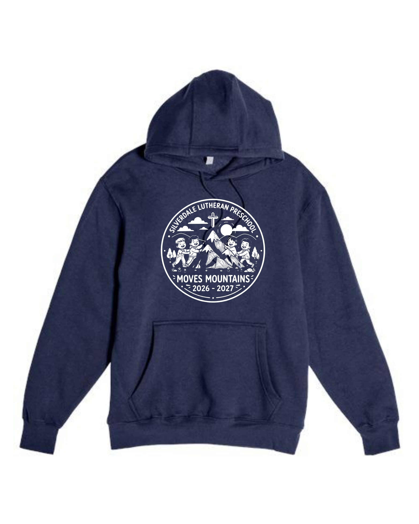 Silverdale Lutheran Preschool Hoodie - Navy