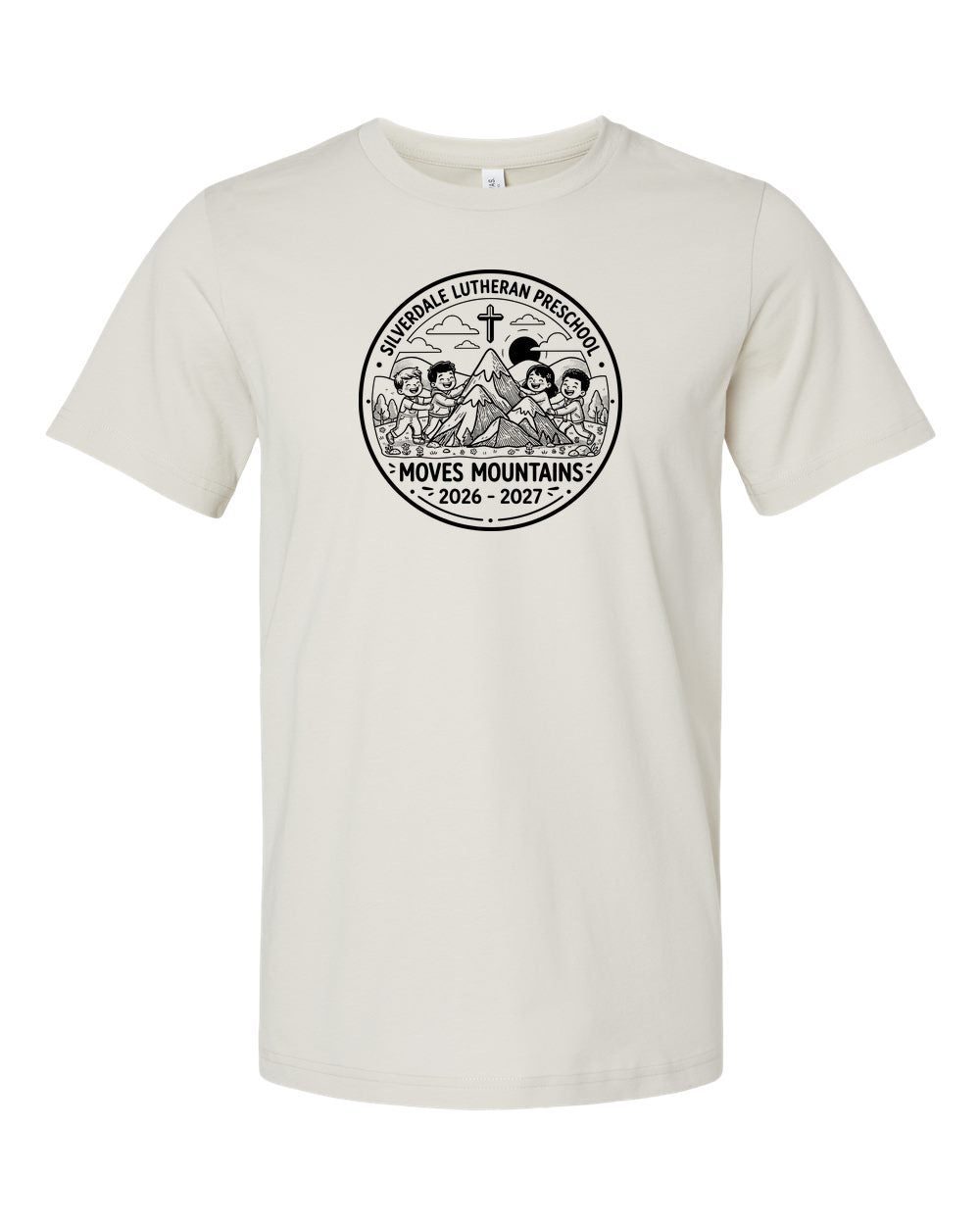 Adult Silverdale Lutheran Preschool T-Shirt - Dust