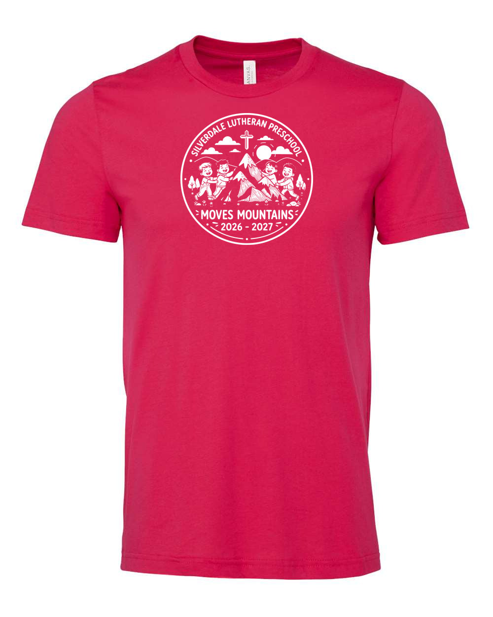 Adult Silverdale Lutheran Preschool T-Shirt - Fuchsia