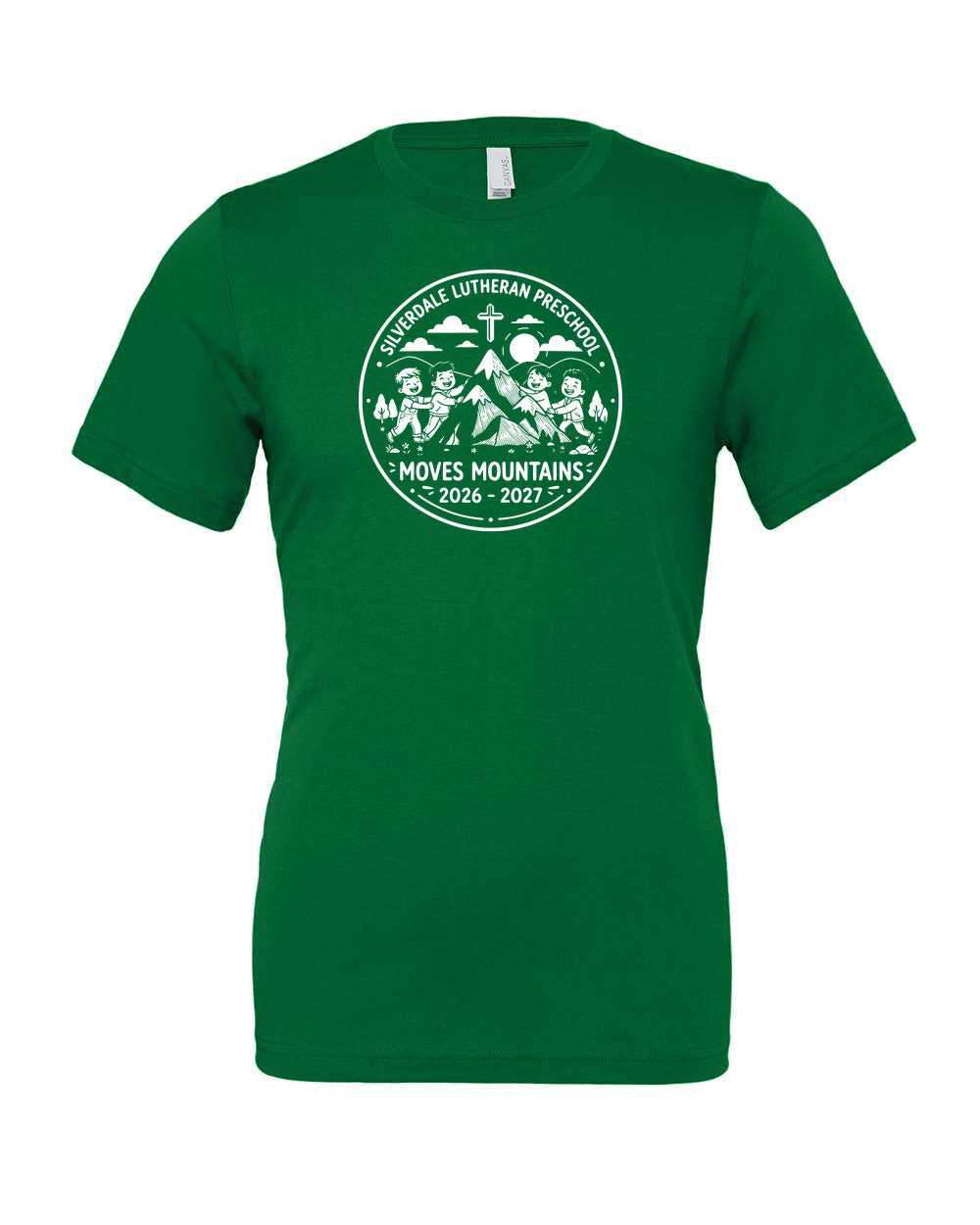 Adult Silverdale Lutheran Preschool T-Shirt - Kelly