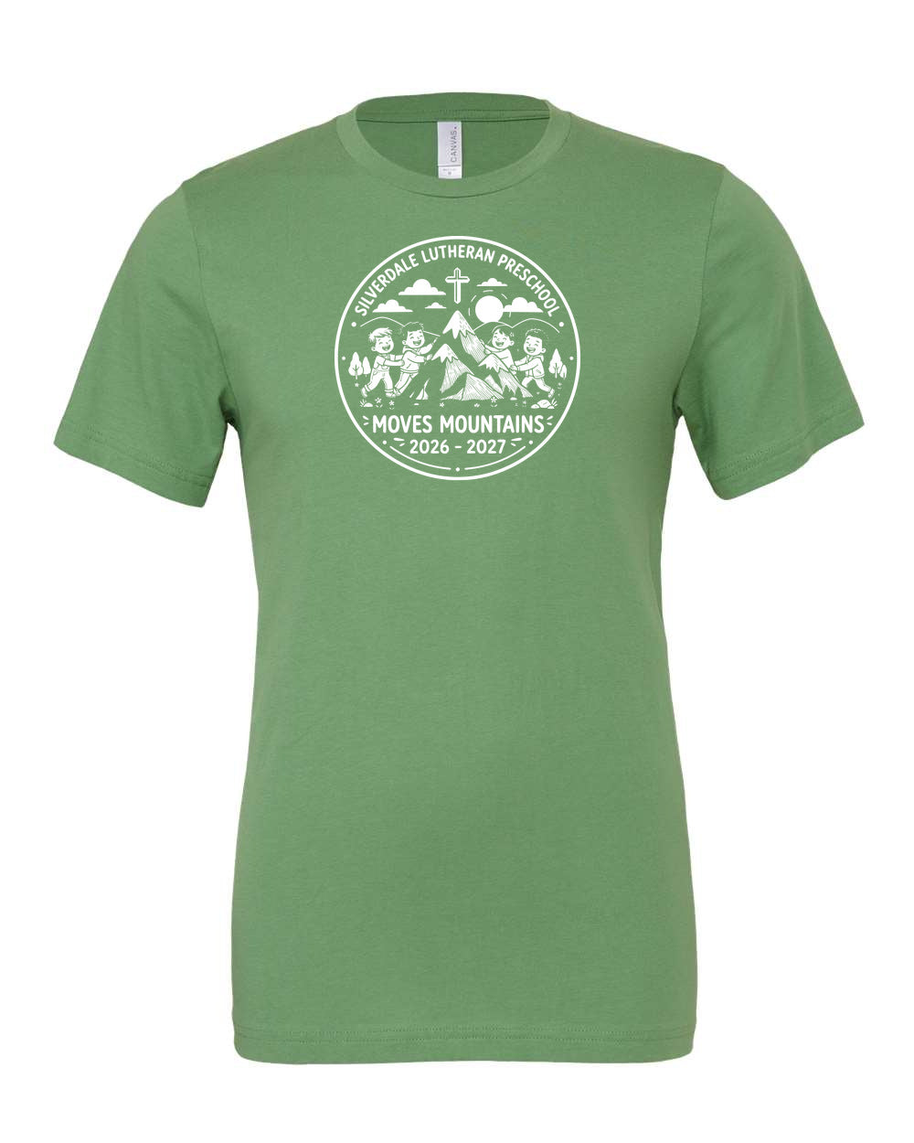Adult Silverdale Lutheran Preschool T-Shirt - Leaf