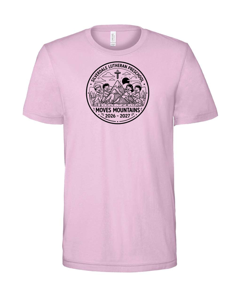 Adult Silverdale Lutheran Preschool T-Shirt - Lilac