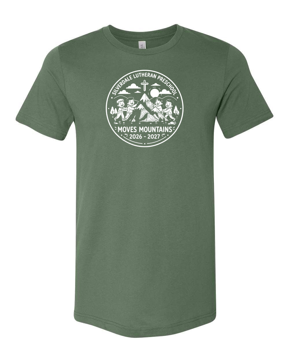Adult Silverdale Lutheran Preschool T-Shirt - Pine