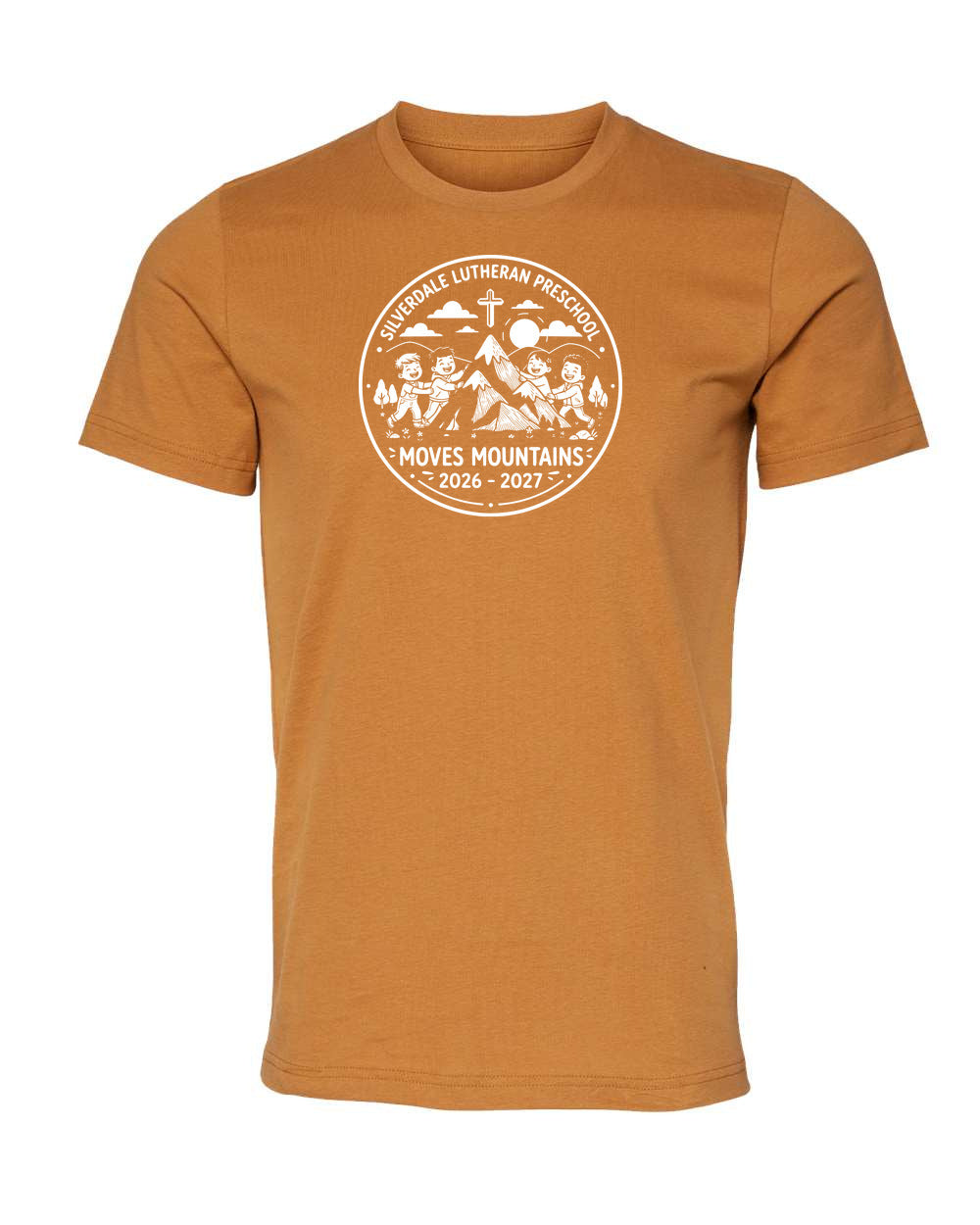 Adult Silverdale Lutheran Preschool T-Shirt - Toast