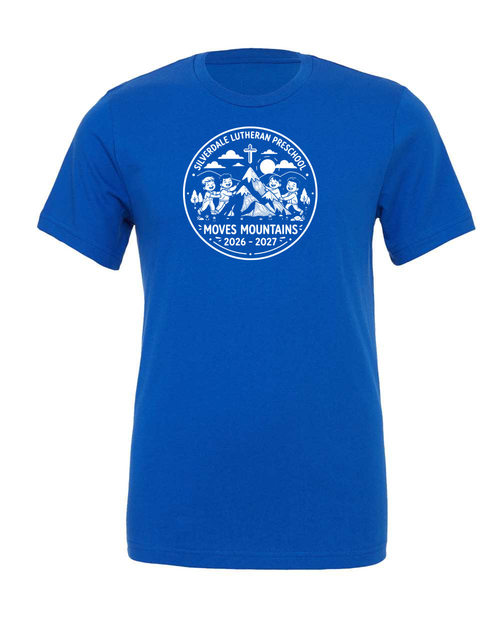Adult Silverdale Lutheran Preschool T-Shirt - True Royal