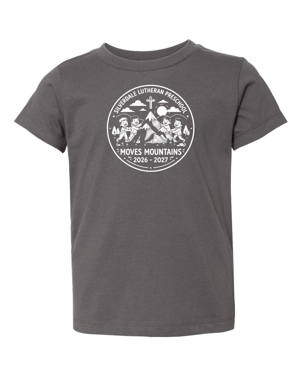 Toddler Silverdale Lutheran Preschool T-Shirt - Asphalt