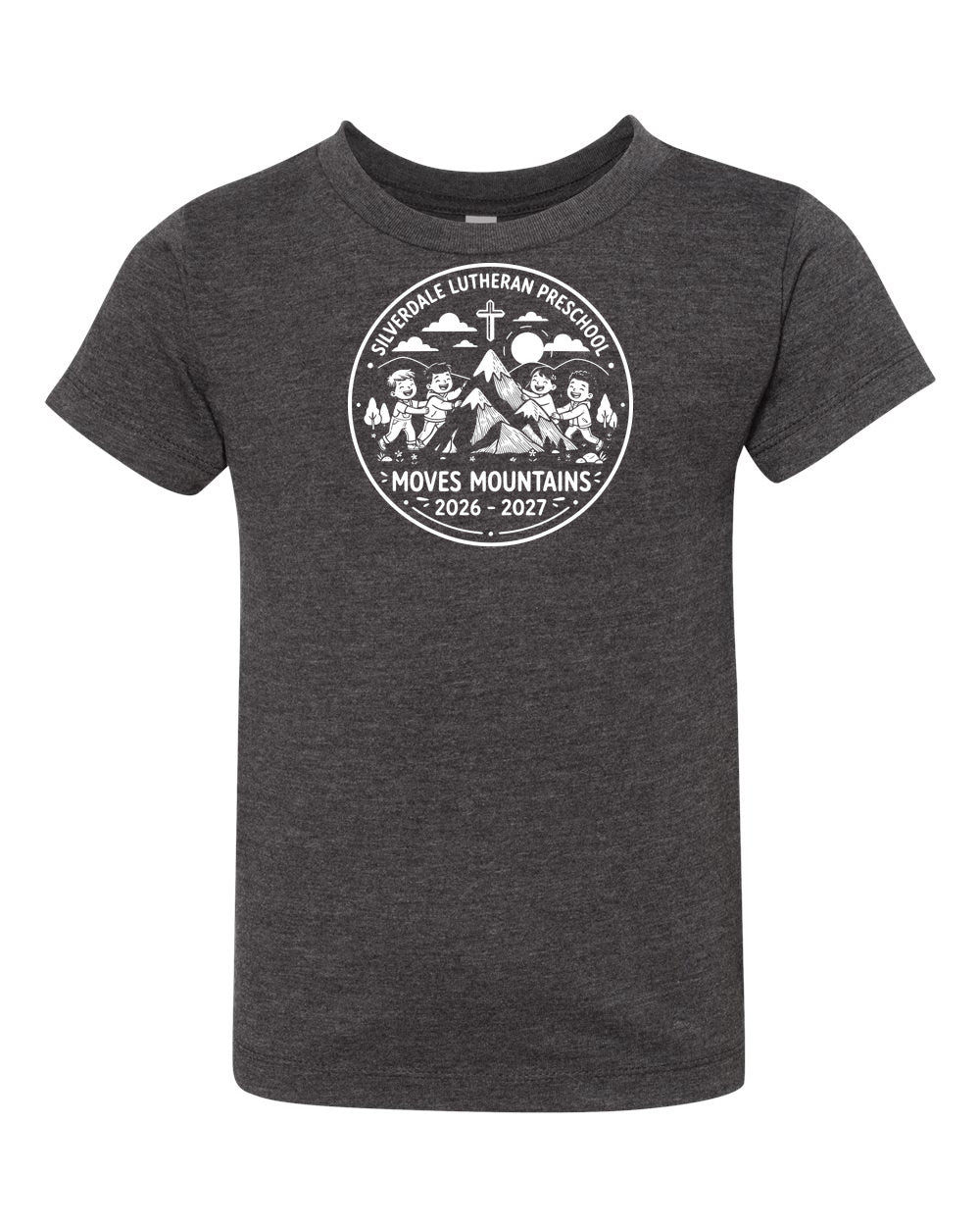 Toddler Silverdale Lutheran Preschool T-Shirt - Dark Grey Heather