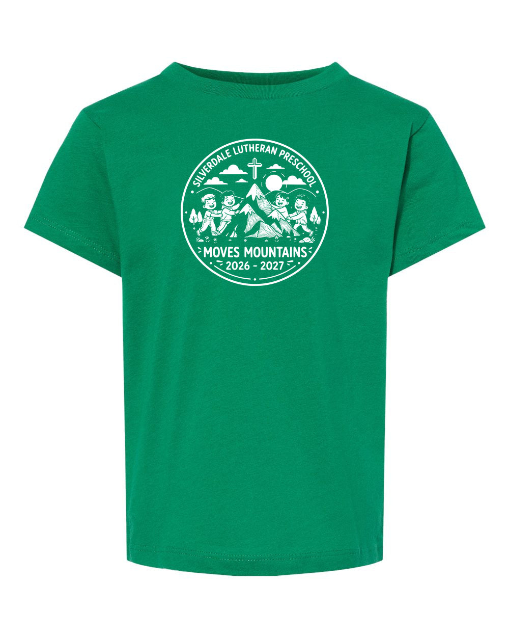 Toddler Silverdale Lutheran Preschool T-Shirt - Kelly