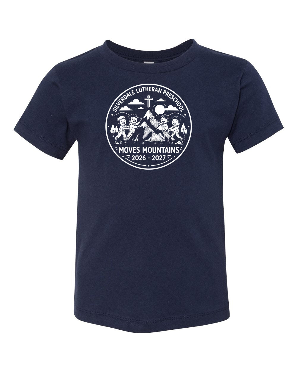 Toddler Silverdale Lutheran Preschool T-Shirt - Navy