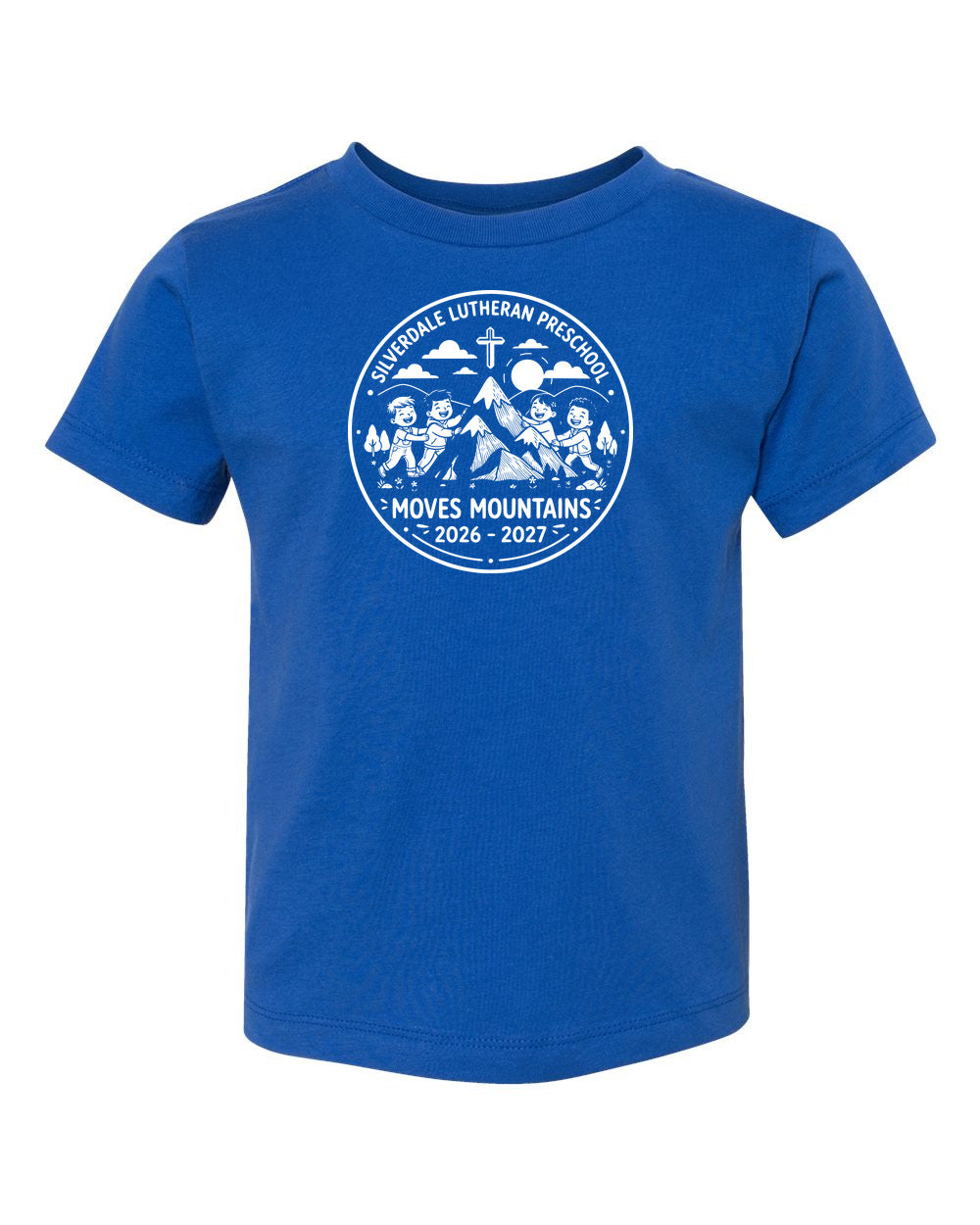 Toddler Silverdale Lutheran Preschool T-Shirt - True Royal